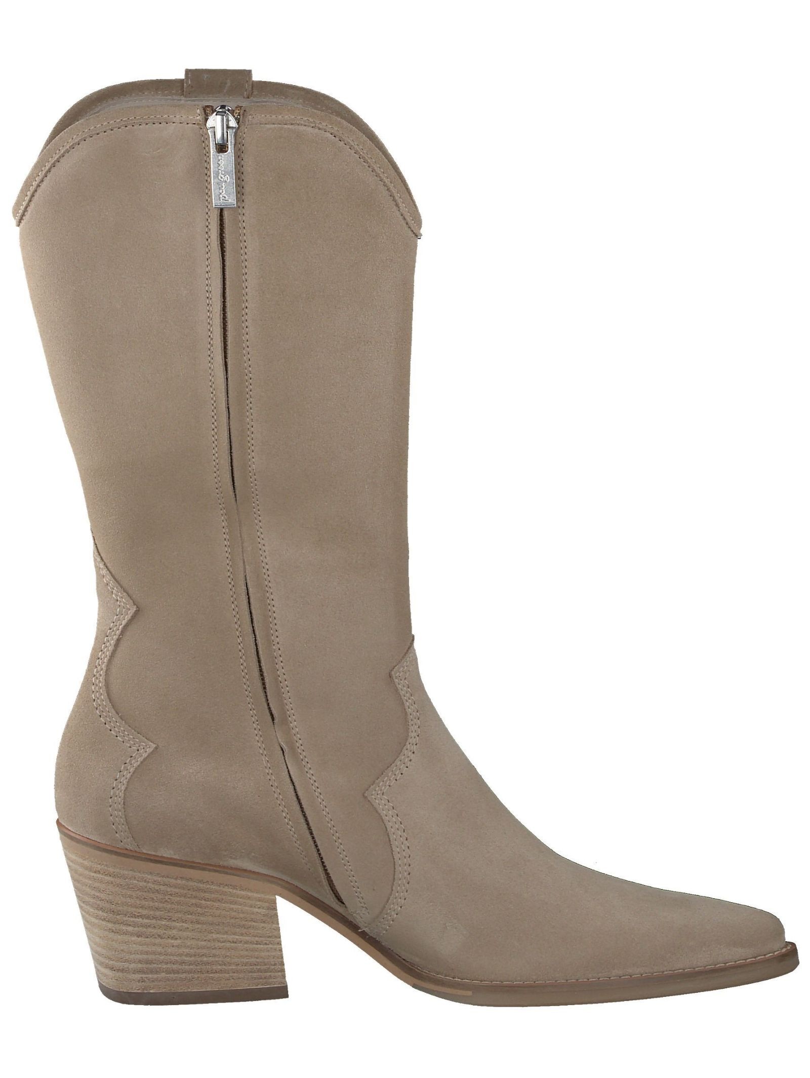 Paul Green Boots Suede Beige 40 3