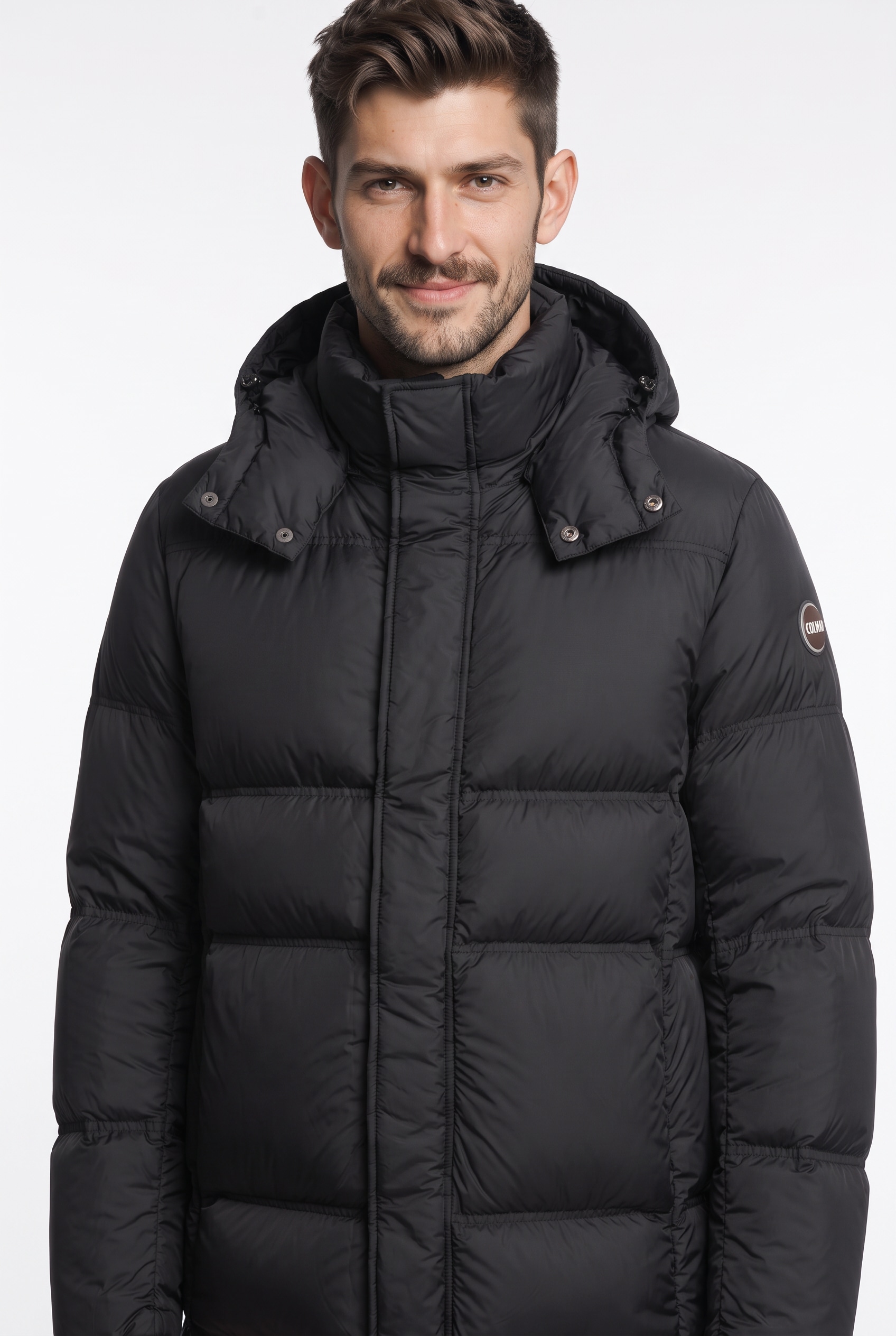 Colmar Daunenjacke mit Kapuze Kapuze mit verstellbarem Tunnelzug, 2-Wege-Zipper