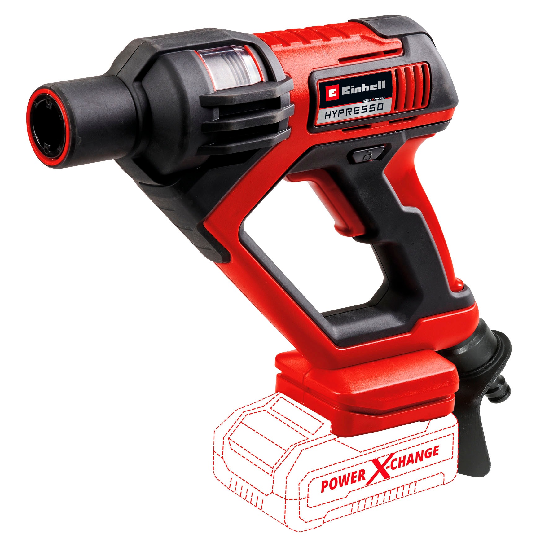 Einhell Akku-Druckreiniger »Power X-Change HYPRESSO 18/24 Li«, (Packung, 7 tlg.), ohne Akku