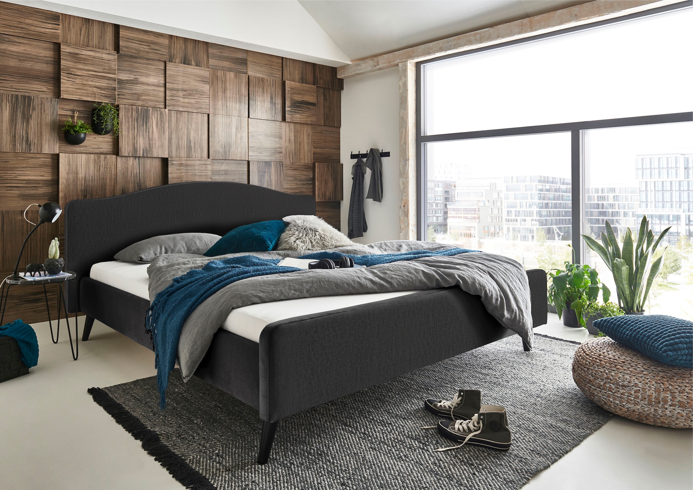 ATLANTIC home collection "Tamiga" mit Massivholzfüße