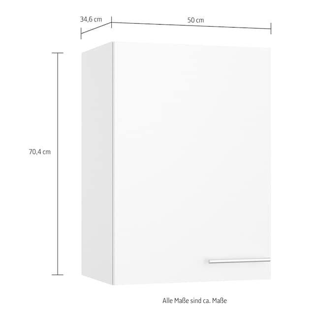 OPTIFIT Hängeschrank, Breite 50 cm, 1 Tür, 2 Einlegeböden bestellen | BAUR