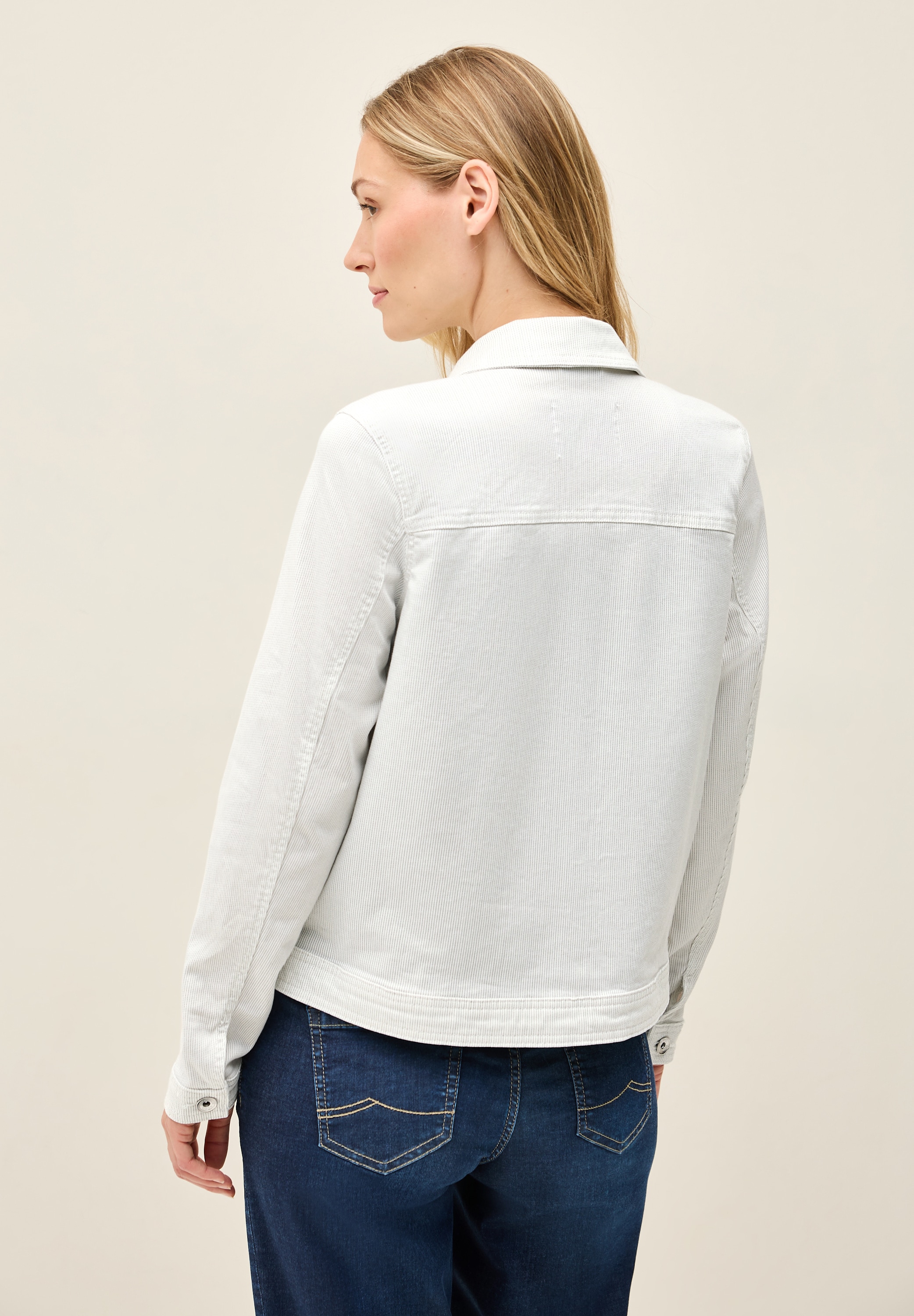 Cecil Jeansjacke, ohne Kapuze, aus Baumwolle mit Stretchanteil