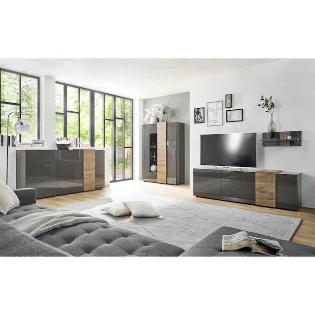 MCA furniture Vitrine »Positano«, Höhe ca. 168 cm bestellen | BAUR