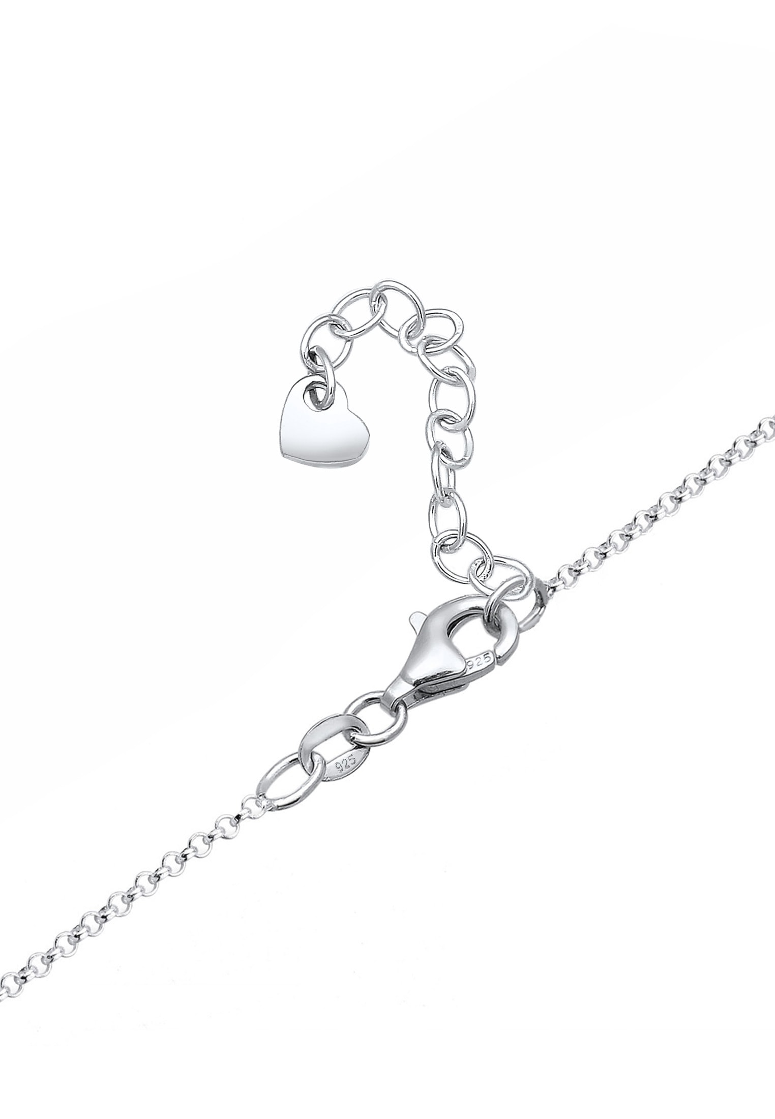 Elli Kette mit Anhänger »Erbskette Love Wording 925er Silber«