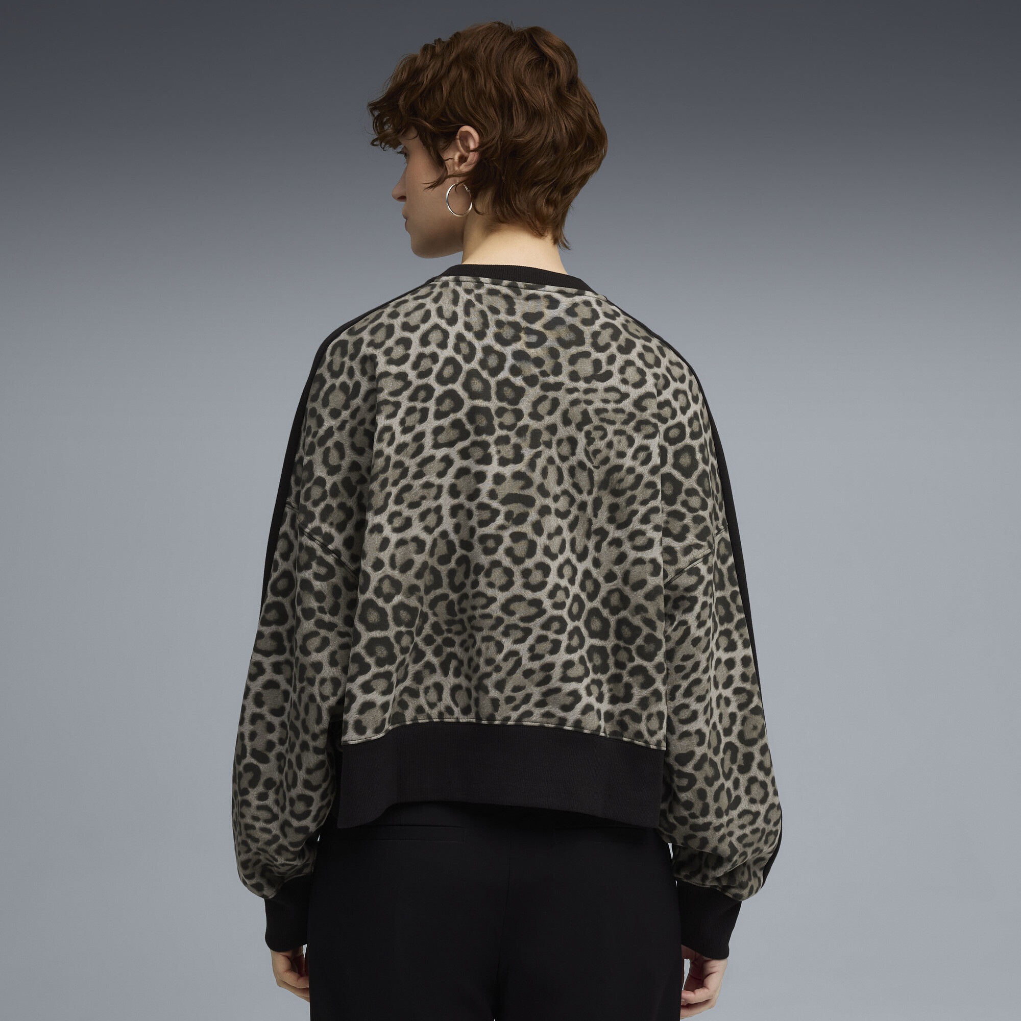 PUMA Sweatshirt »T7 Leo Luxe Oversized Sweatshirt Damen«