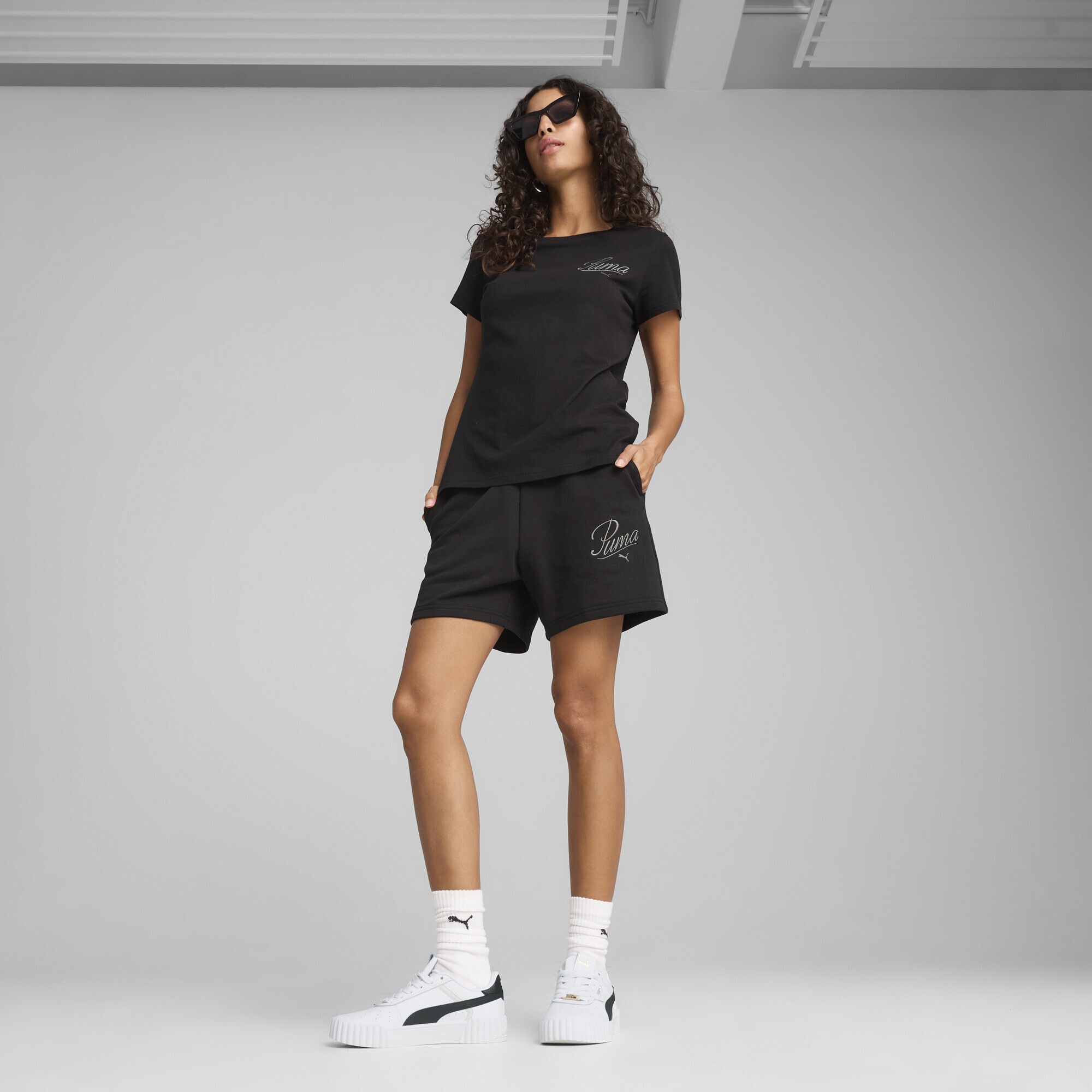 PUMA T-Shirt »ESS SCRIPT T-Shirt Damen«