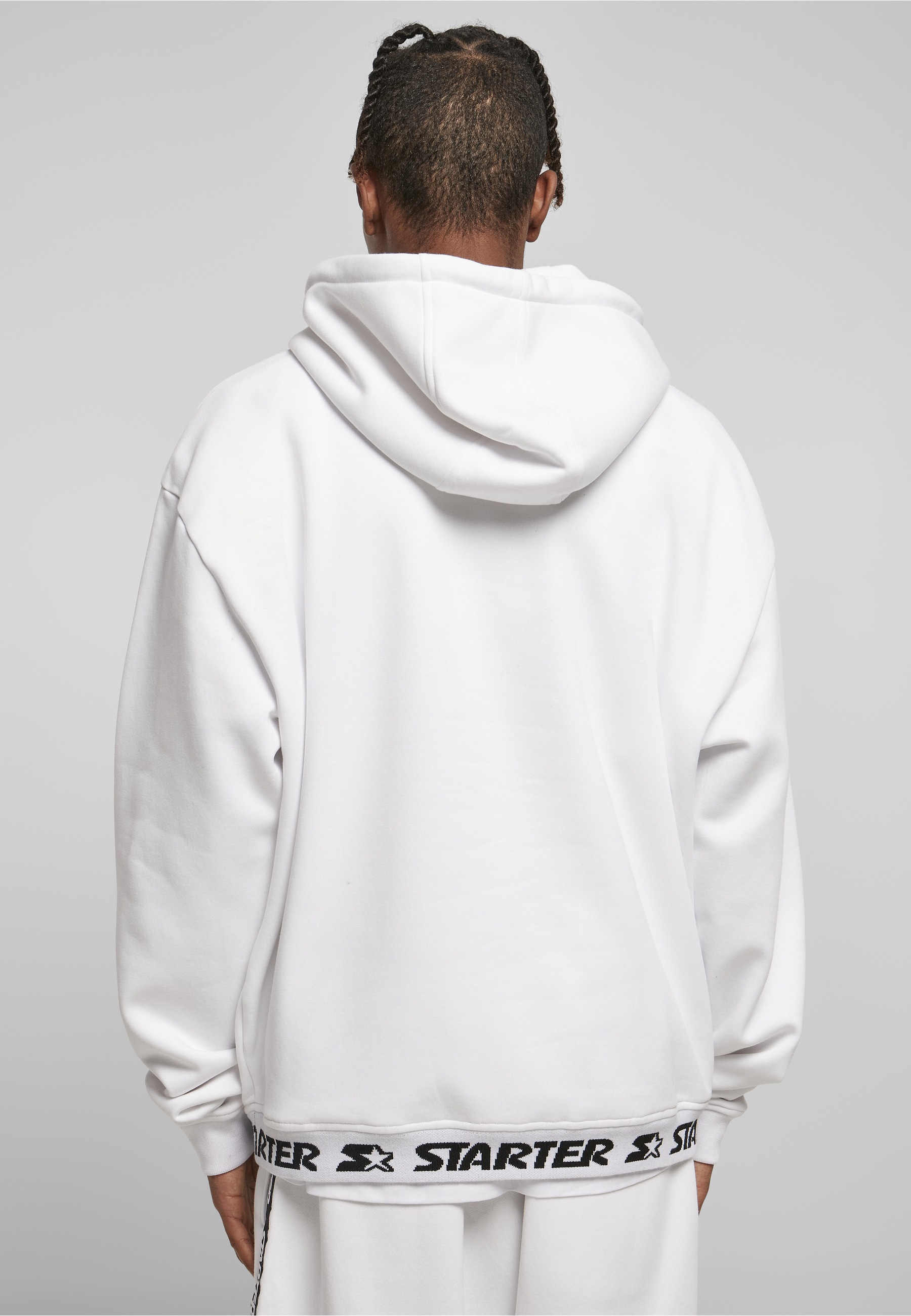 Starter Black Label Rundhalspullover »Starter Black Label Herren Starter Jaquard Rib Hoody« 1