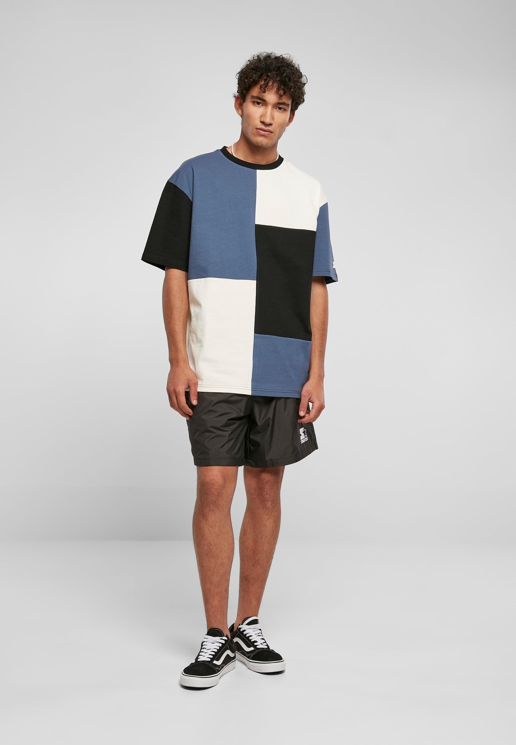 Starter Black Label T-Shirt »Starter Black Label Herren Starter Patchwork Oversize Tee«, (1 tlg.)