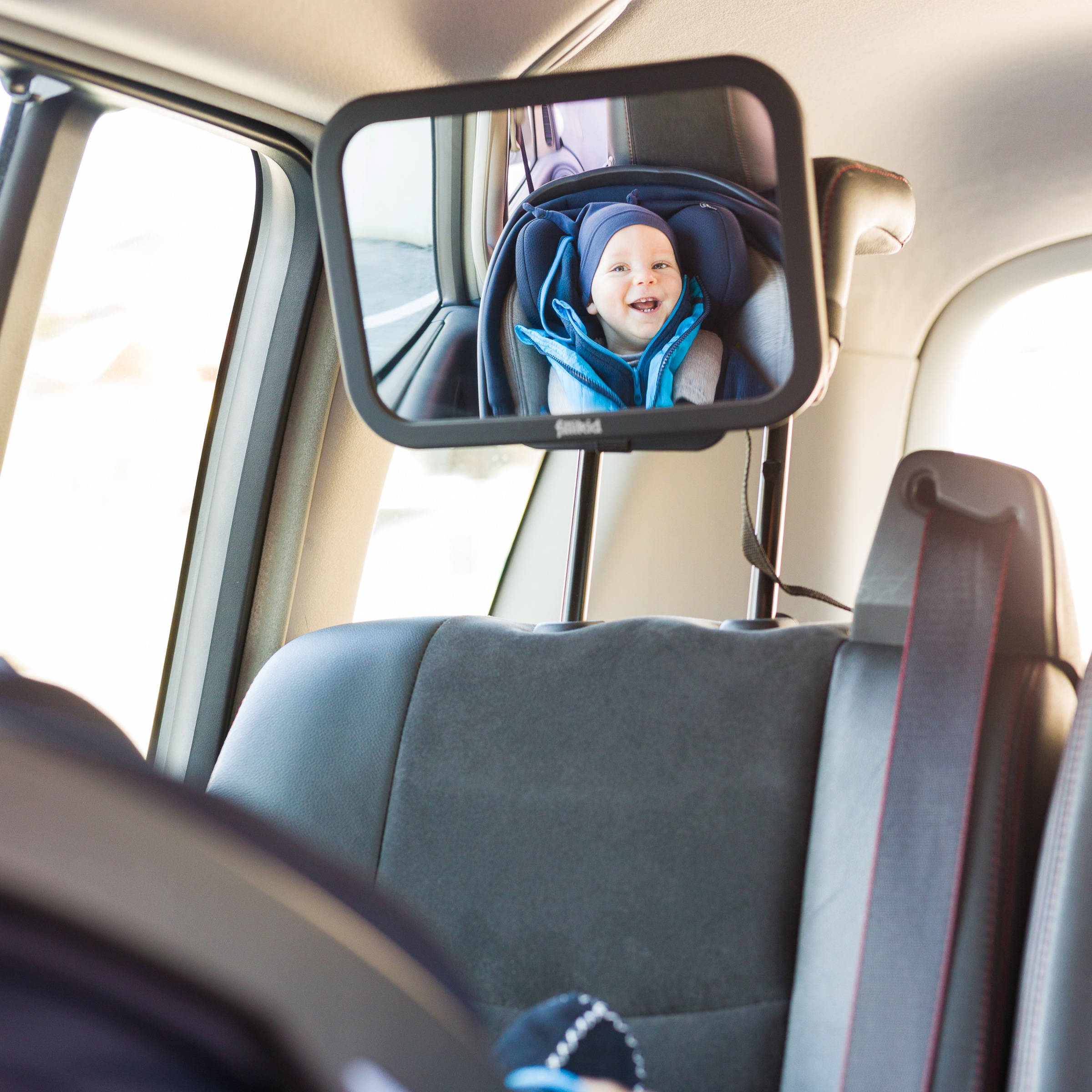 Fillikid Kindersitzunterlage »Zubehörset Auto: Autospiegel, Autositzunterlage, Auto-Spielzeugtasche«