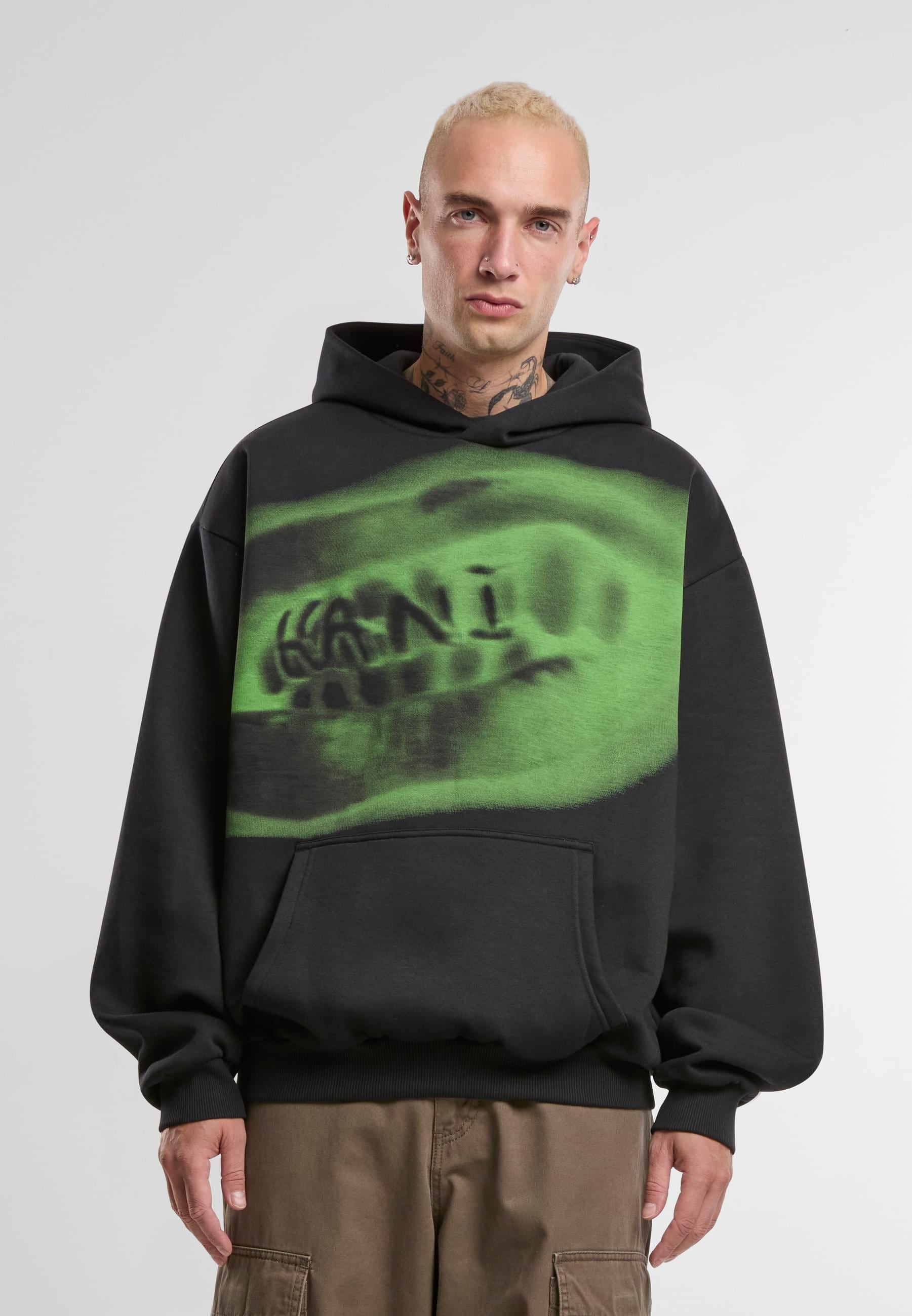 Karl Kani Kapuzensweatshirt »Karl Kani Karl Kani Retro Kani Grillz OS Hoodie«, (1 tlg.)