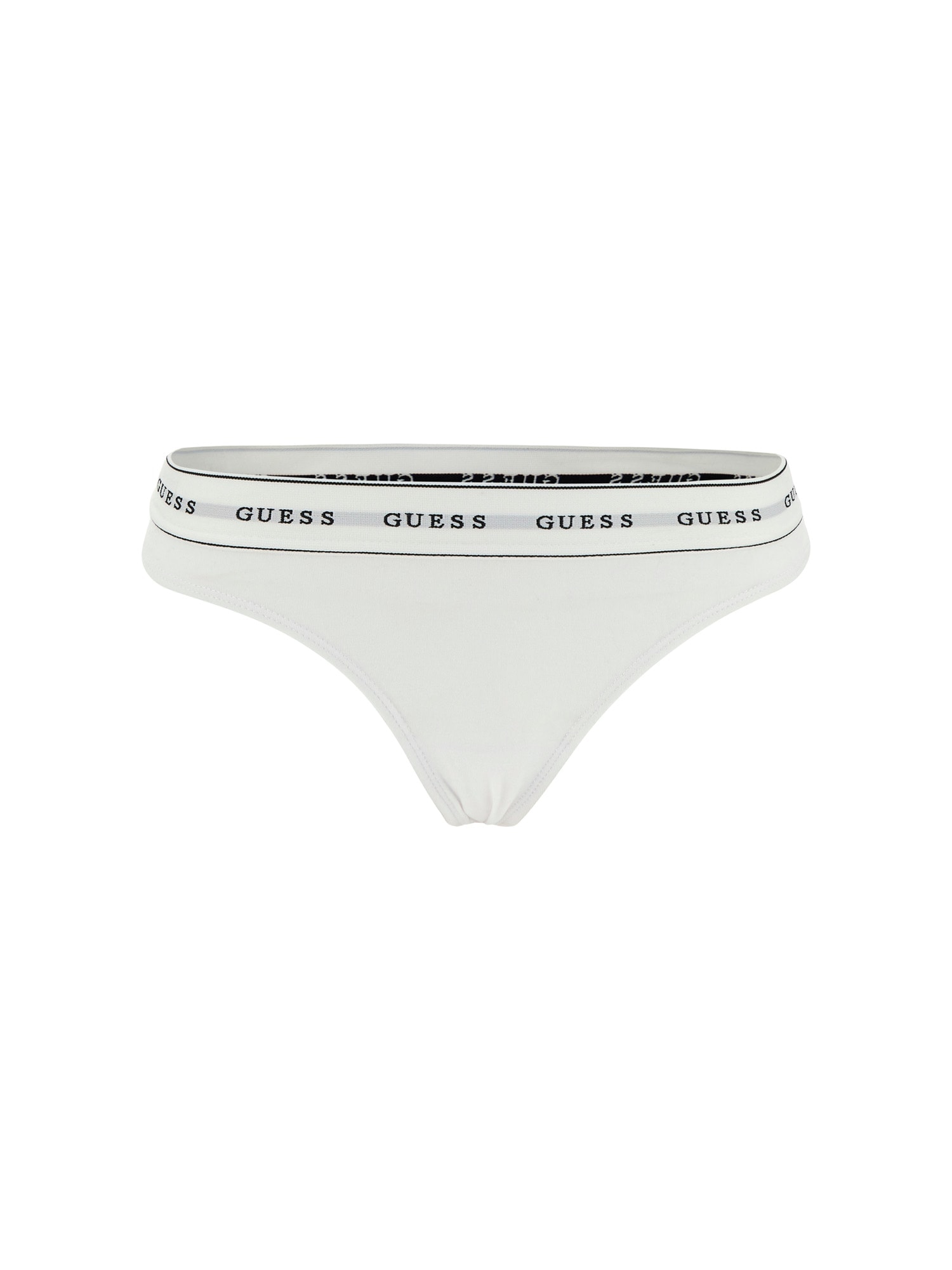 Guess Tanga »CARRIE THONG« mit Logobund, Baumwollmix
