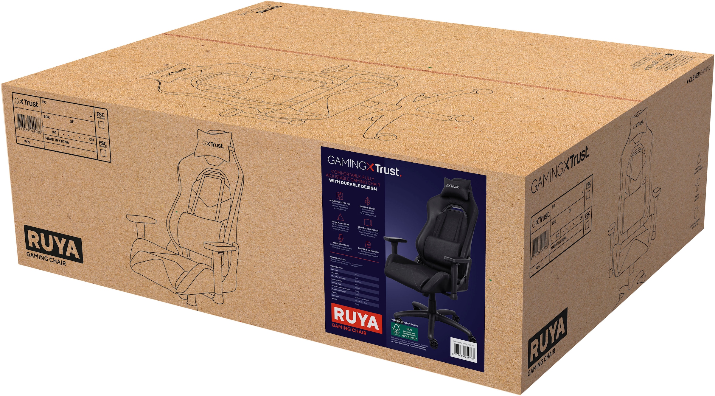 Trust Gaming-Stuhl »GXT 714 Ruya«