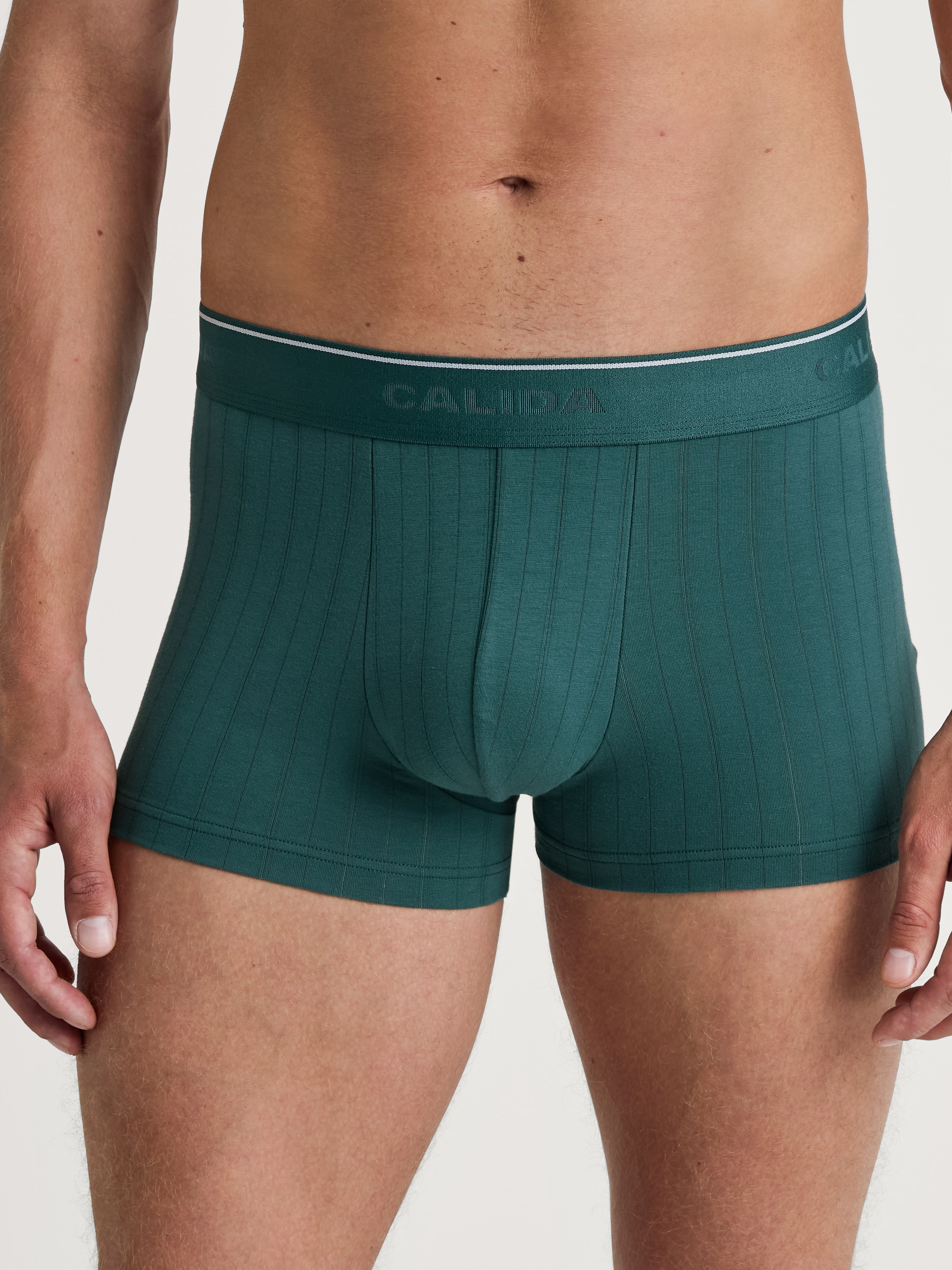 CALIDA Boxershorts "Pure & Style", maskulin, Nadelzug-Design, ohne Eingriff günstig online kaufen