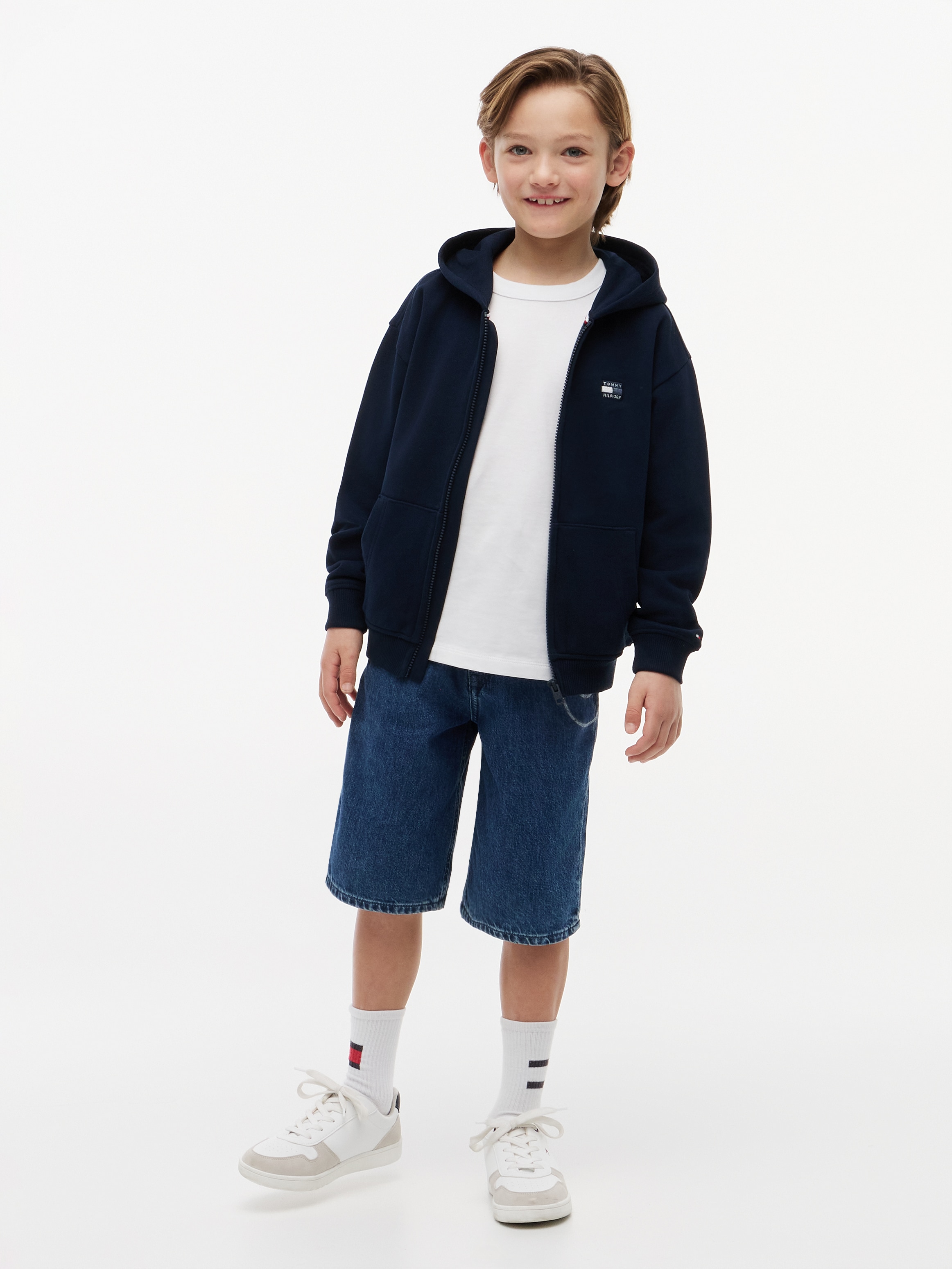 Tommy Hilfiger Kapuzensweatjacke Kinder bis 16 Jahre