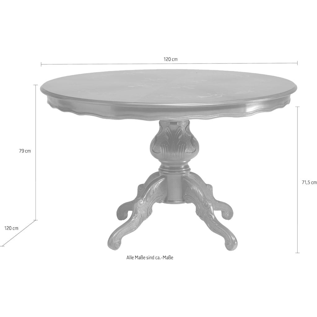 Home affaire Esstisch »MICHELANGELO 911«, Breite 120 cm