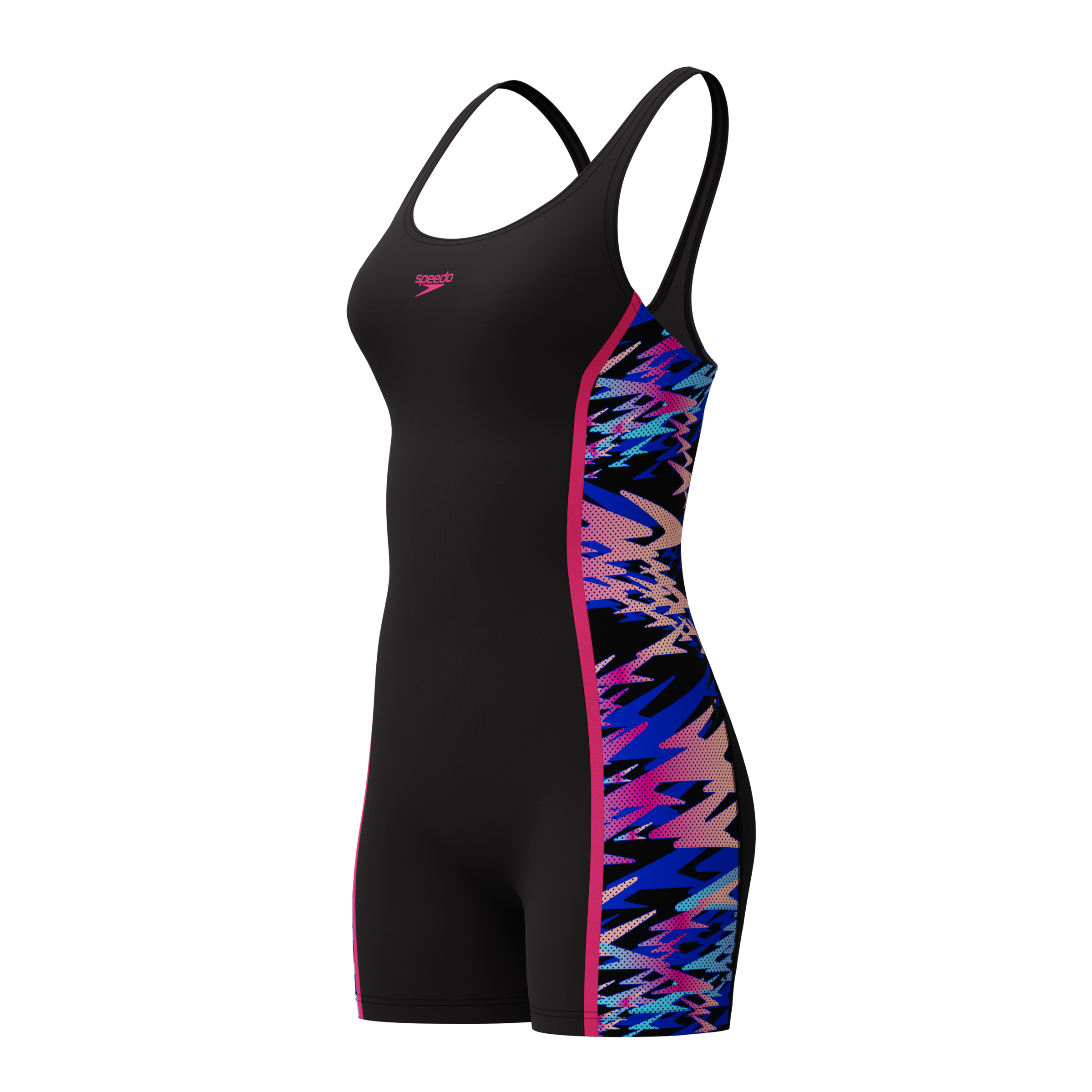 Speedo Badeanzug »HYPERBOOM SPLC MSBK LEGSUIT BLK/PNK«