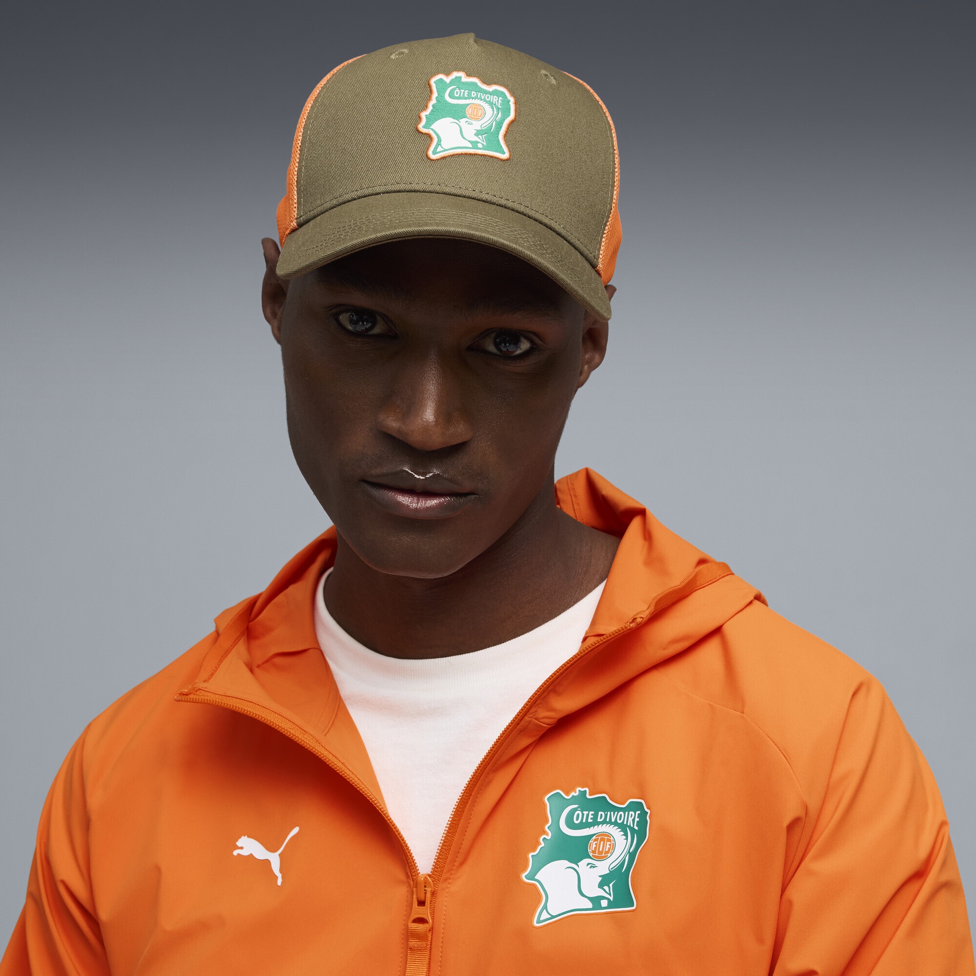 PUMA Trucker Cap "Elfenbeinküste Trucker Cap Erwachsene" günstig online kaufen