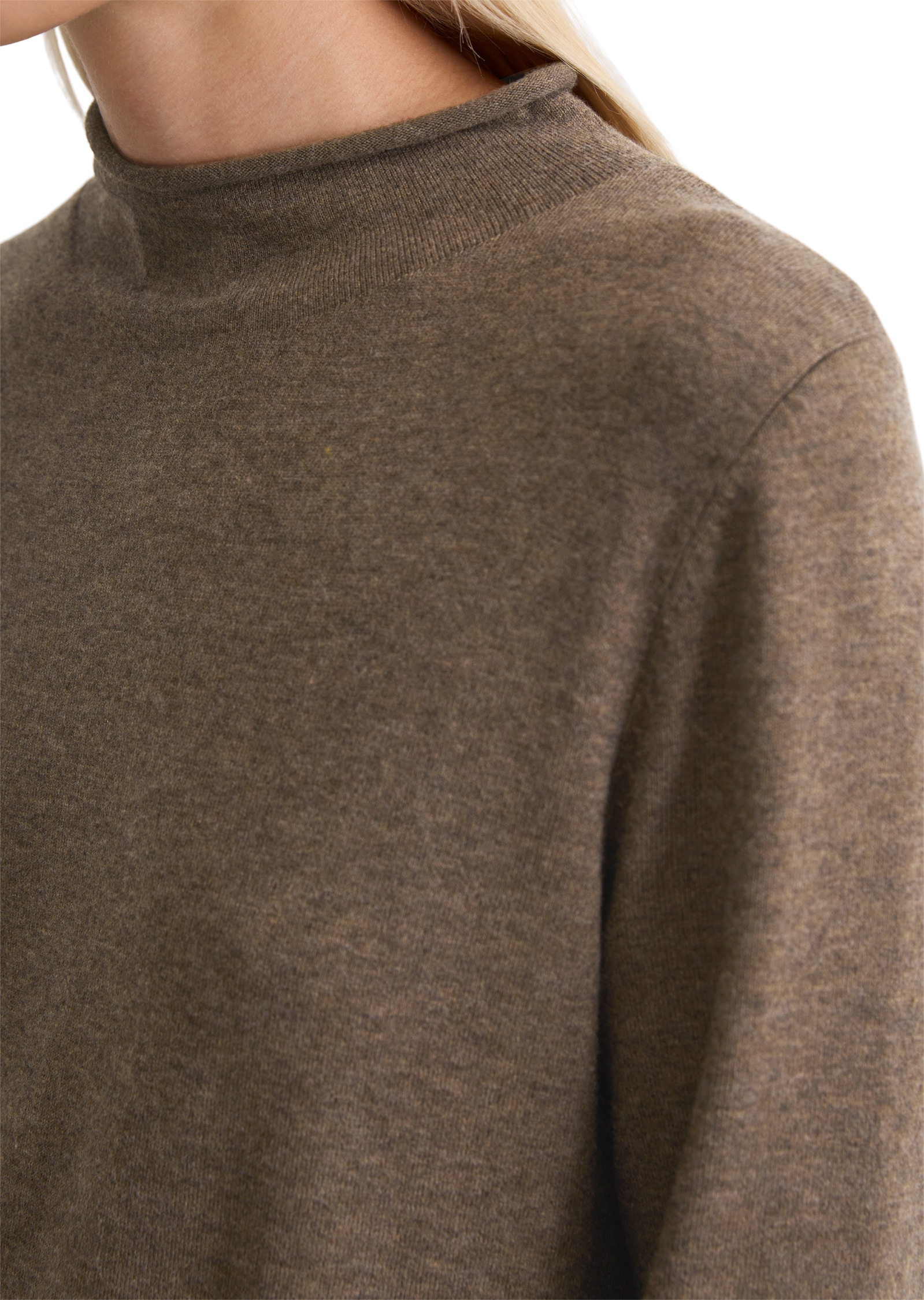 Marc O'Polo Strickkleid »aus edlem Schurwolle-Viskose-Mix«