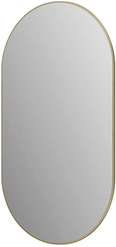 Talos Badspiegel »Picasso gold 50x90 cm«, hochwertiger Aluminiumrahmen