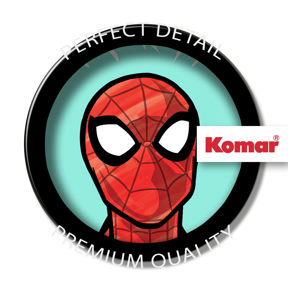 Komar Wandbild »Spider-Man Danger Ahead«, Disney, (Set, 1 St.), 50 x 70 cm (Breite x Höhe) - Kinderzimmer, Dekoration