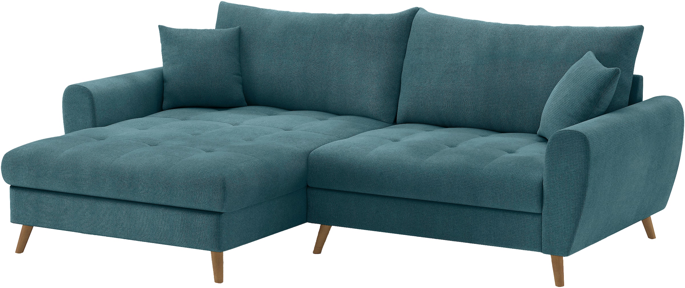 Mr. Couch Ecksofa "Blackburn II L-Form", Wahlweise mit Kaltschaumpolsterung günstig online kaufen