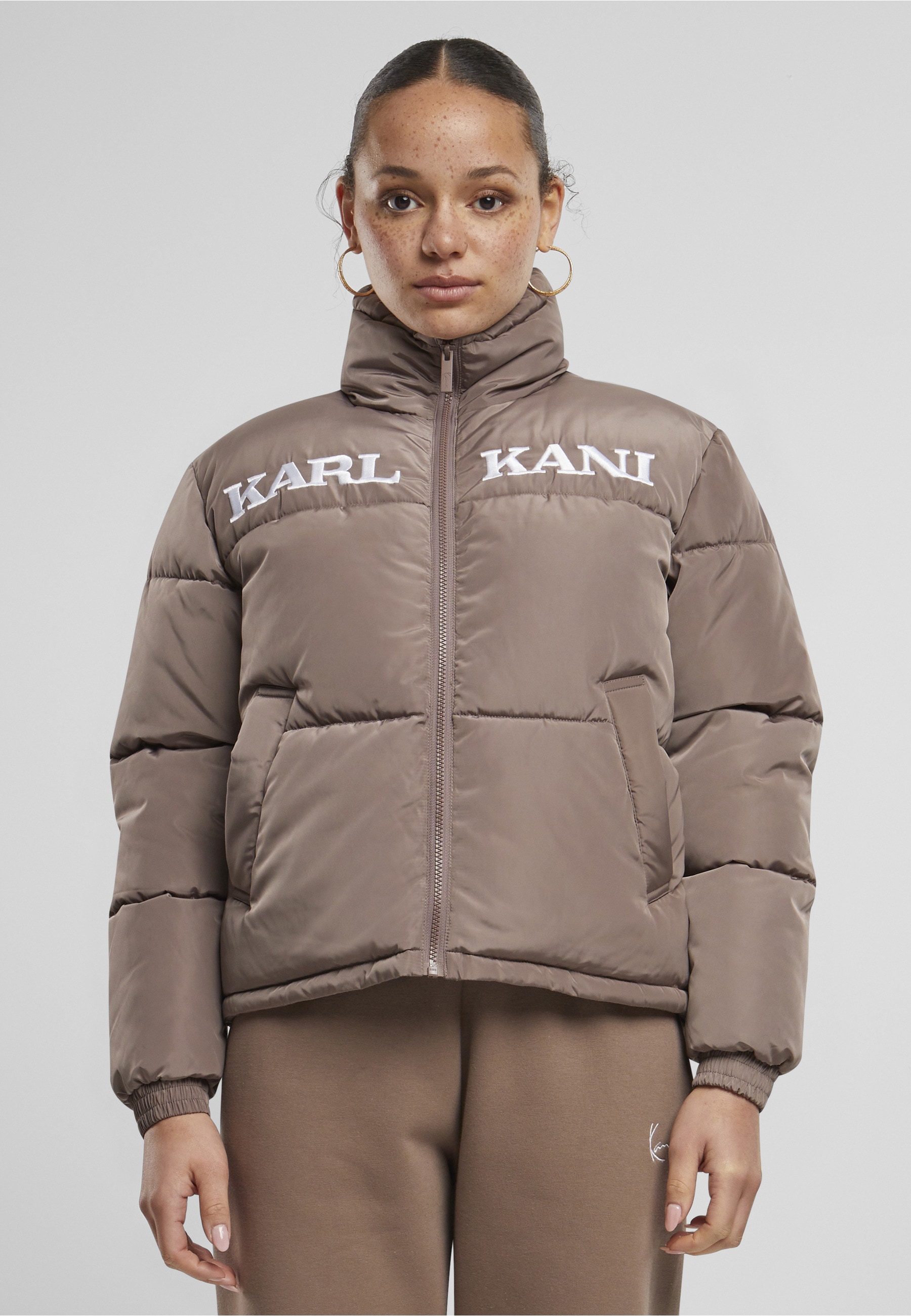 Karl Kani Winterjacke »Karl Kani Karl Kani Retro Essential Puffer Jacket« 1 Stk. tlg. ohne Kapuze