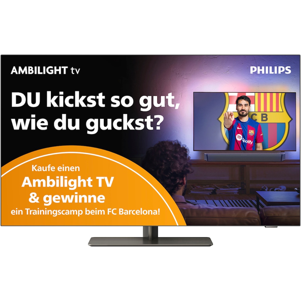 Philips OLED-Fernseher »42OLED808/12«, 106 cm/42 Zoll, 4K Ultra HD, Android TV-Google TV-Smart-TV