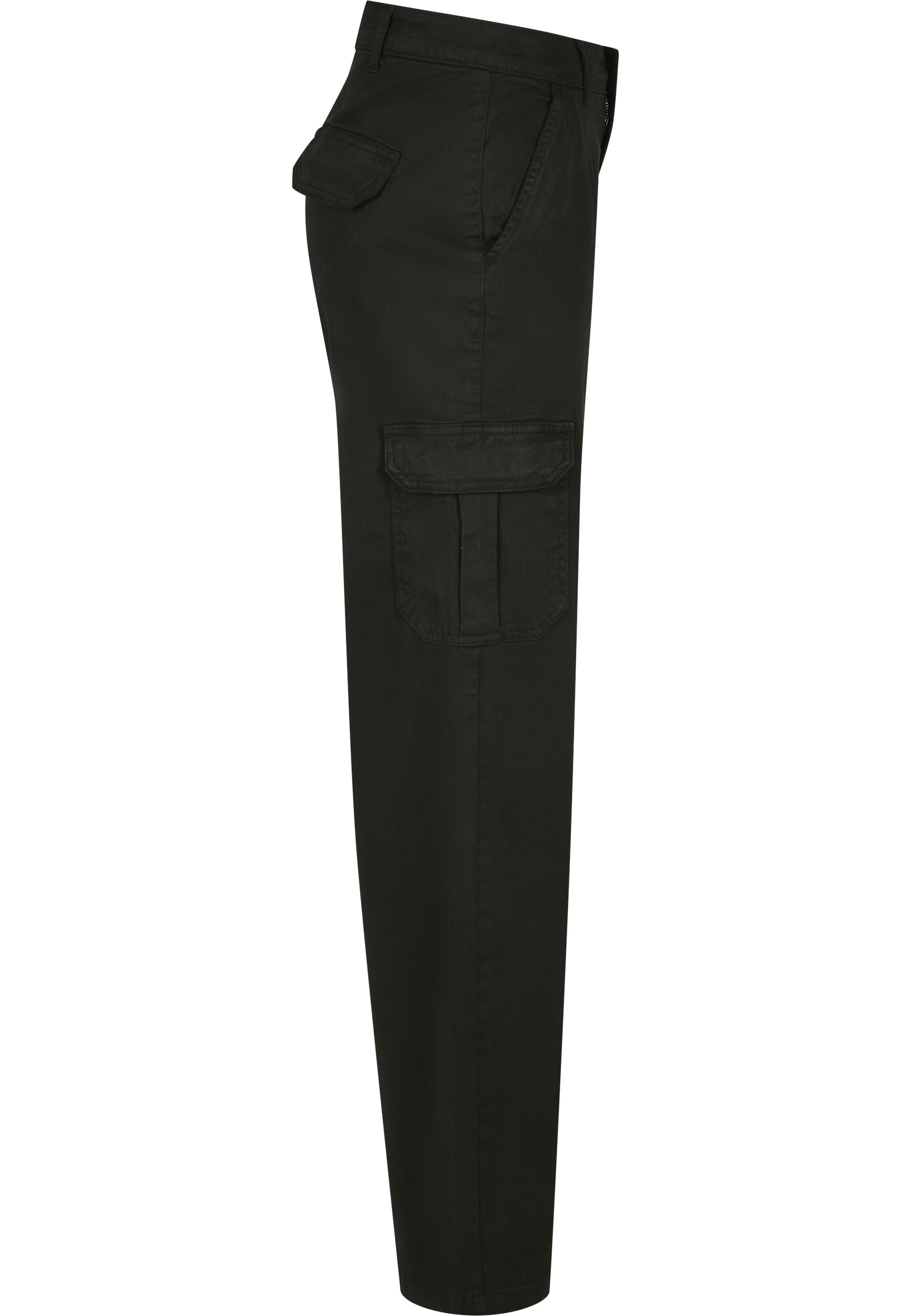 URBAN CLASSICS Stoffhose »Urban Classics Damen Ladies High Waist Straight Cargo Pants«
