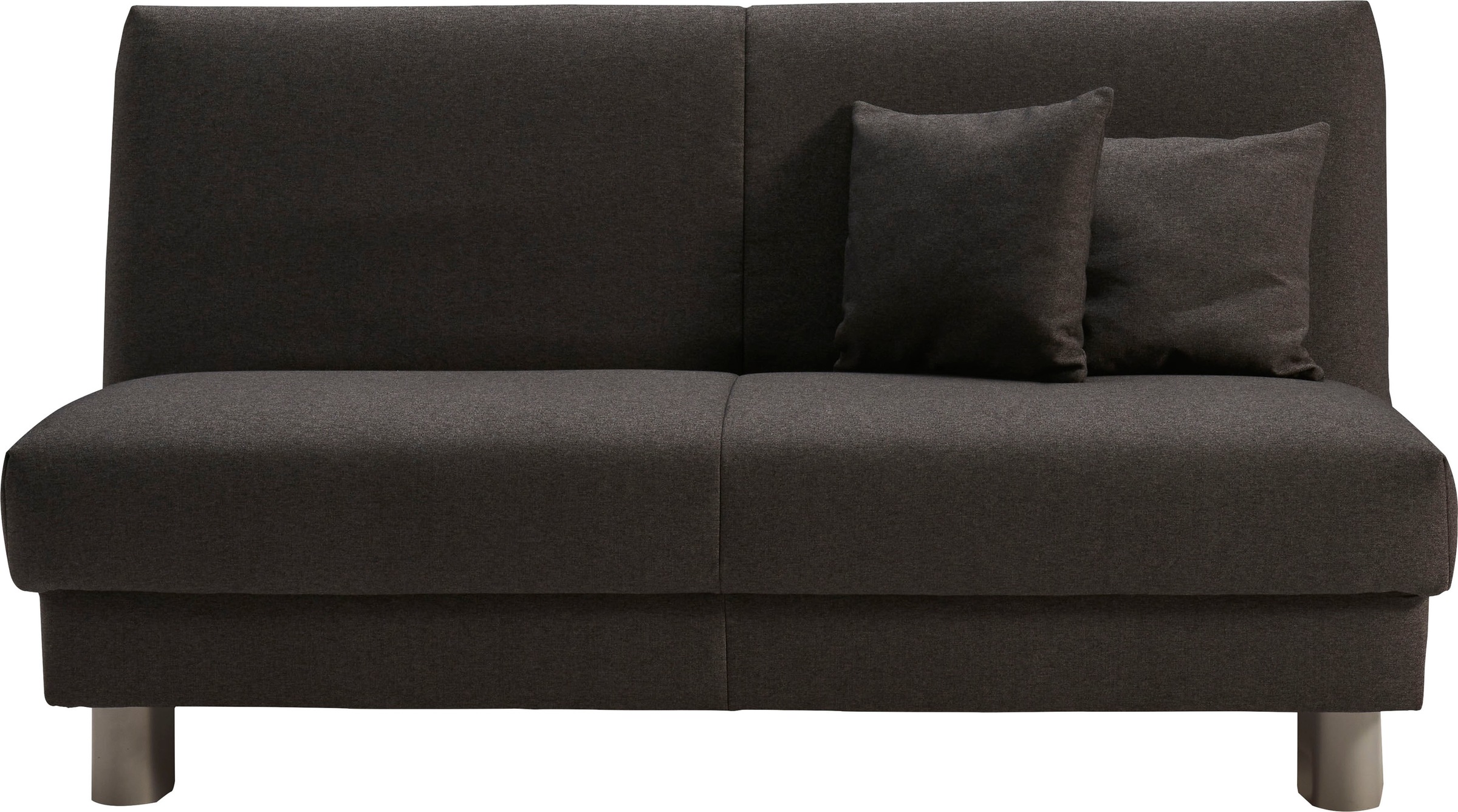 ell + ell Schlafsofa »Enny«, Breite 180 cm, Liegehöhe 40 cm, Füße alufarben