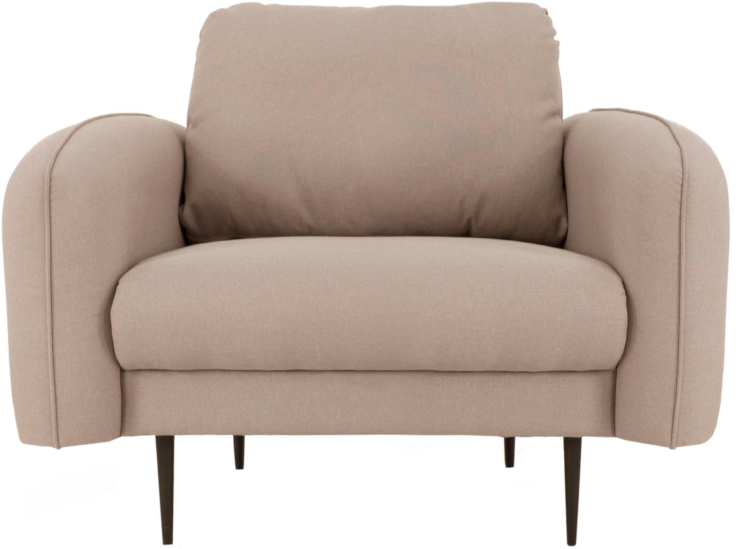 Home affaire Sessel »Skidi« mit losem Rückenkissen und Keder oben auf der Armlehne