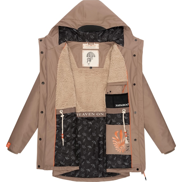 Navahoo Regenmantel »Rainy Forest«, modischer Damen Outdoor Regenparka  online bestellen | BAUR