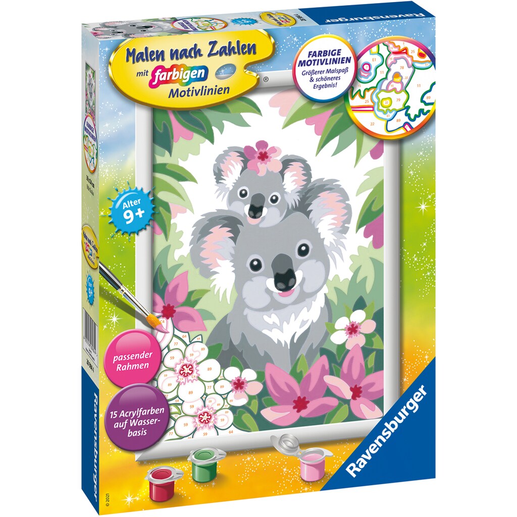 Ravensburger Malen nach Zahlen »Süße Koalas«