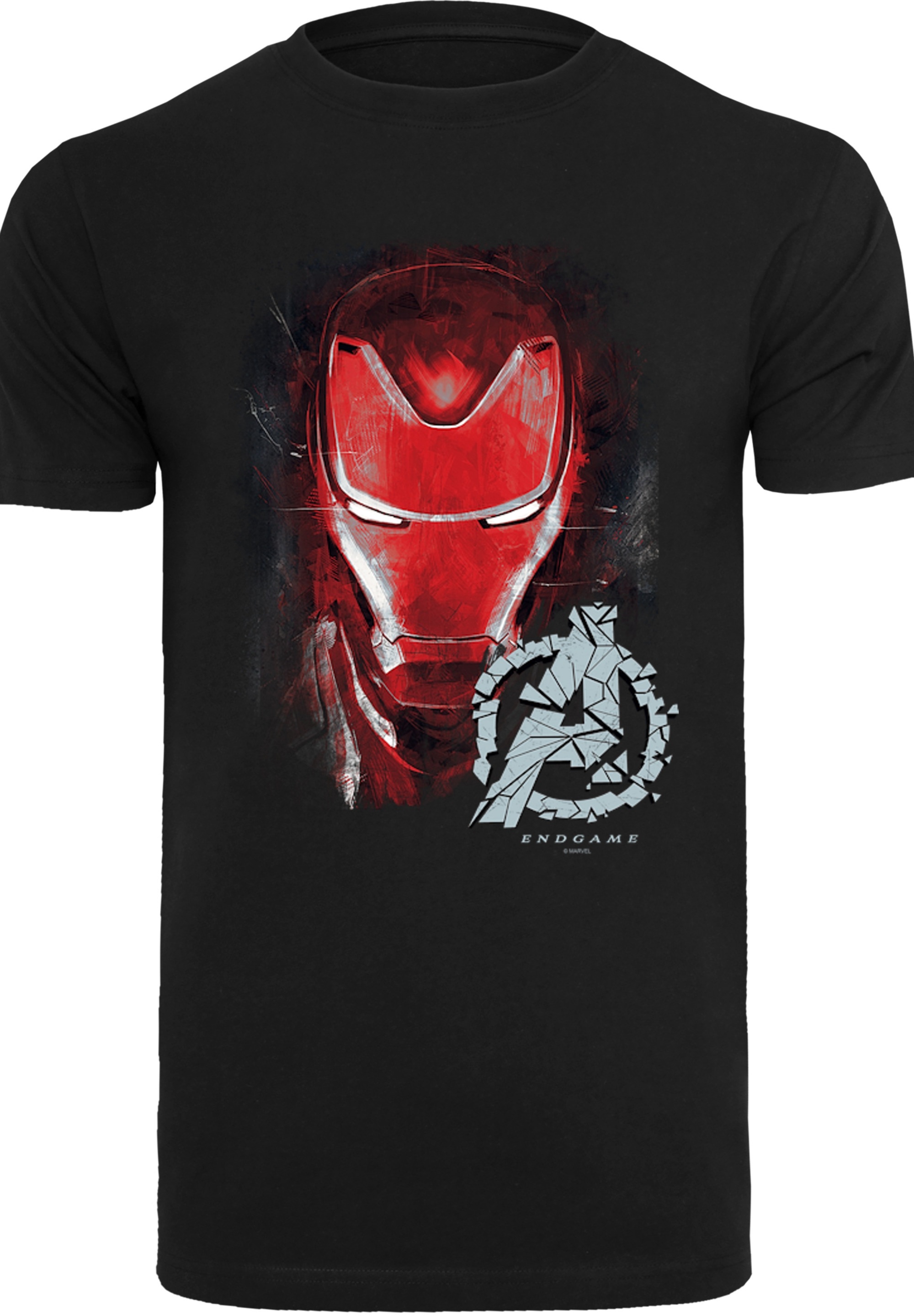 F4NT4STIC T-Shirt »Marvel Avengers Endgame Iron Man Brushed«, Herren,Premium Merch,Regular-Fit,Basic,Logo Print