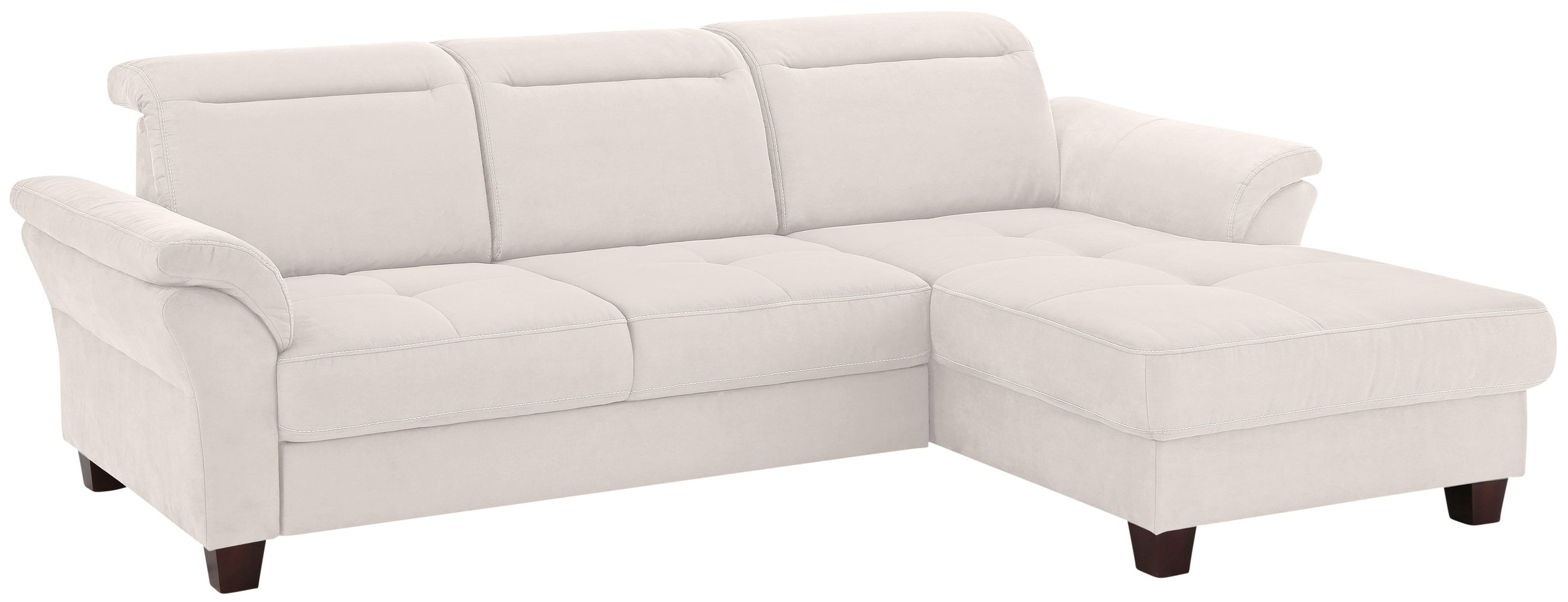OTTO home Ecksofa "Solvei L-Form" mit Recamierenabschluß und Sitztiefenverstellung