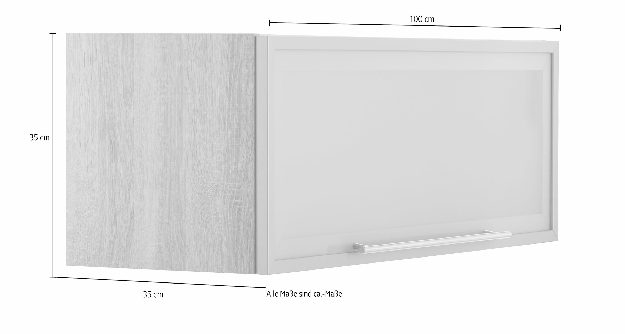 100 | kaufen OPTIFIT cm BAUR Klapphängeschrank, Breite