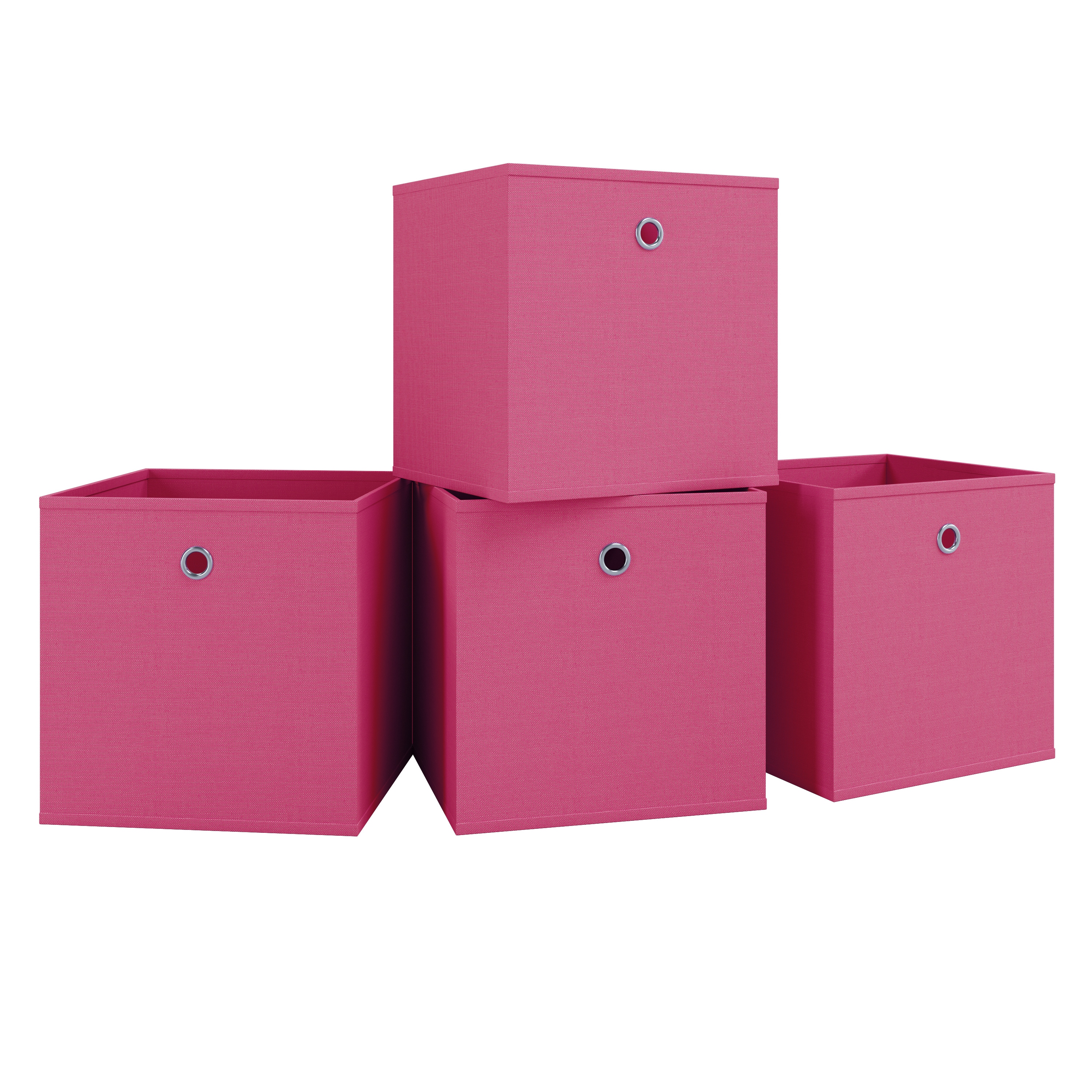 VCM Faltbox "4er Set Faltbox Klappbox Aufbewahrungsbox Boxas"