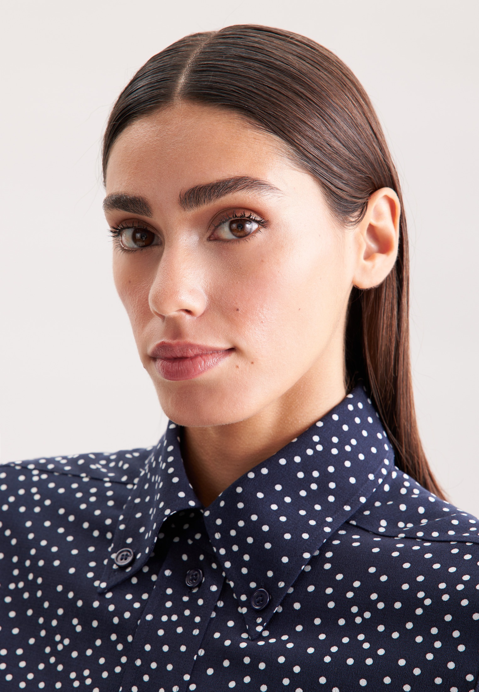 Thumbnail - seidensticker Hemdbluse 1/1 Kragen Druck