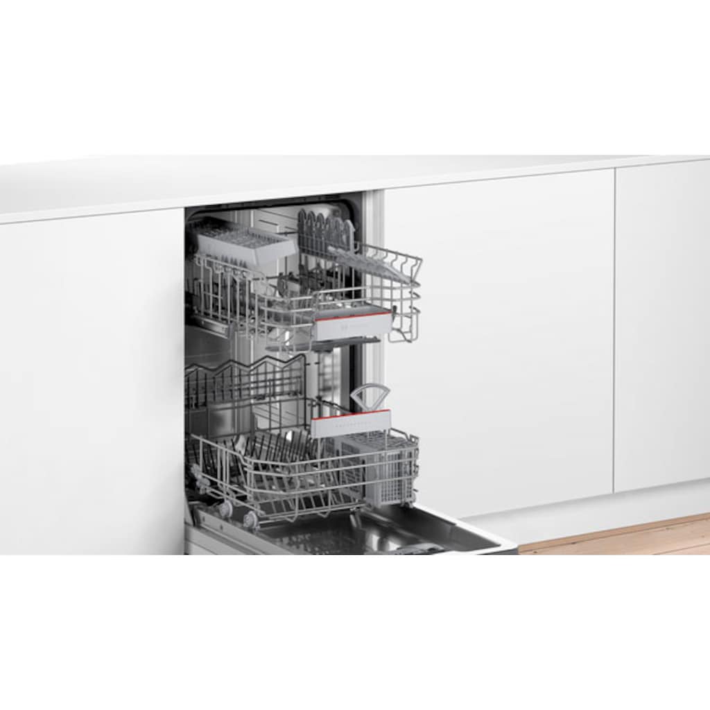 BOSCH teilintegrierbarer Geschirrspüler »SPI4HKS53E«, Serie 4, SPI4HKS53E, 9 Maßgedecke