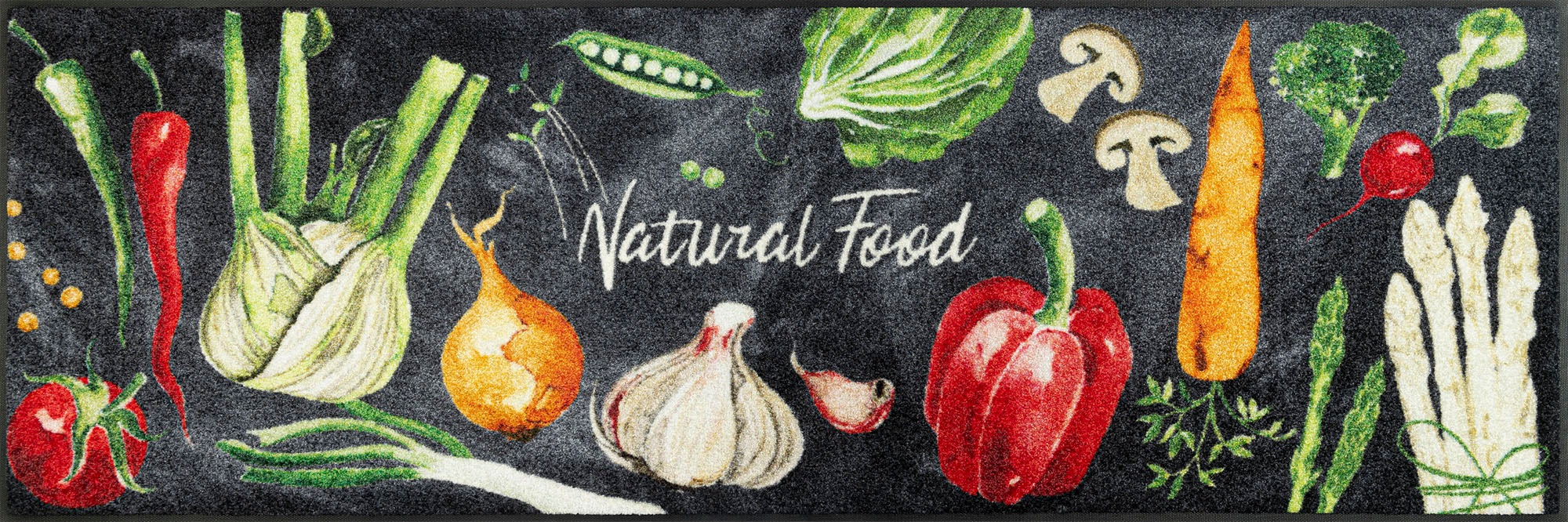 Thumbnail - wash+dry by Kleen-Tex Läufer "Natural Food", rechteckig, 7 mm Höhe, Teppich
