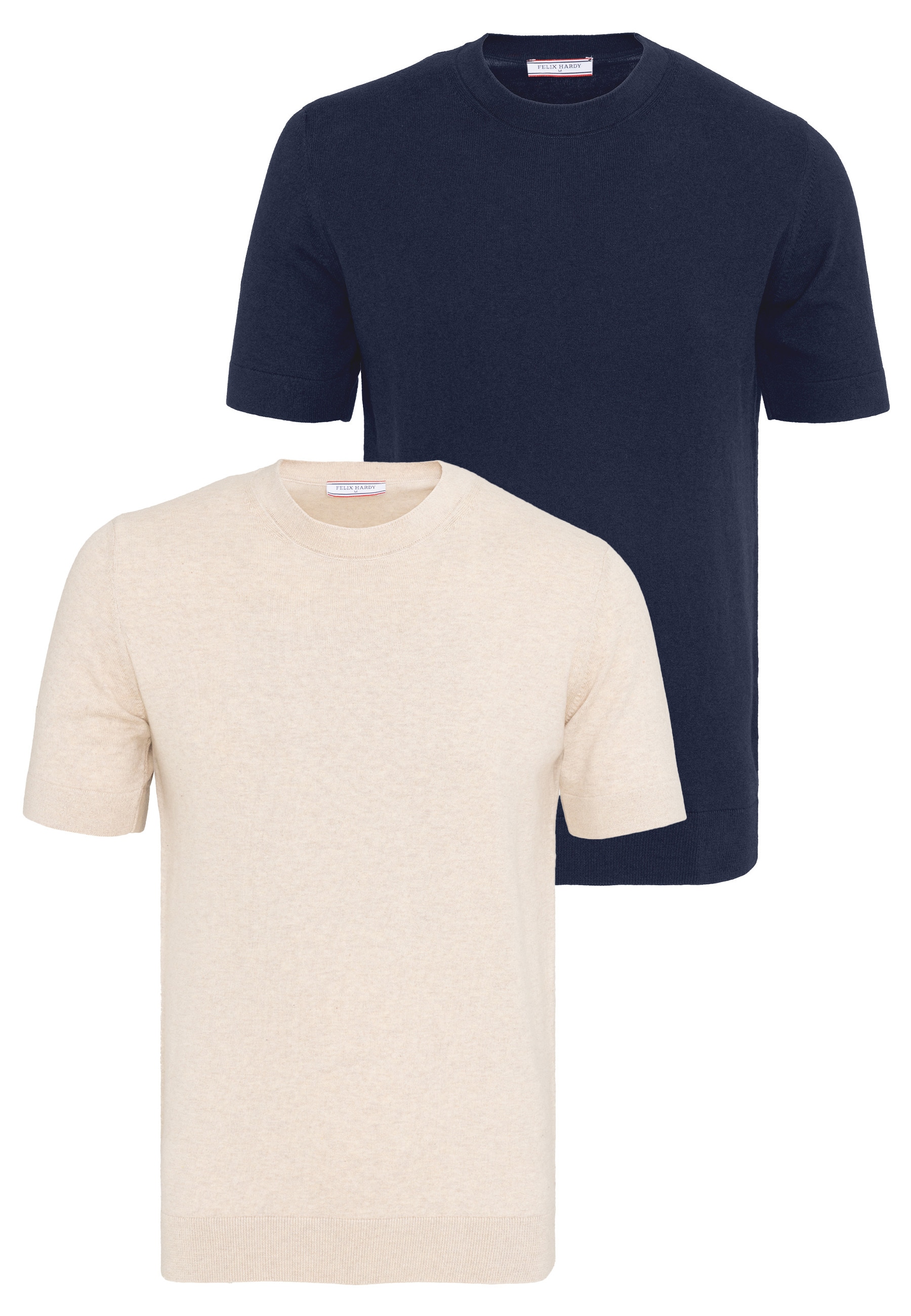 Felix Hardy "Basic-Strick-T-Shirt, 2er-Pack"