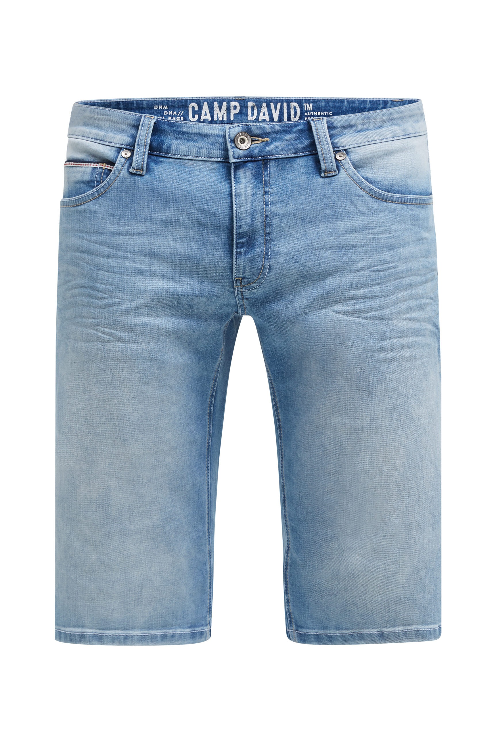 CAMP DAVID Jeansshorts mit Turn-Up Saum