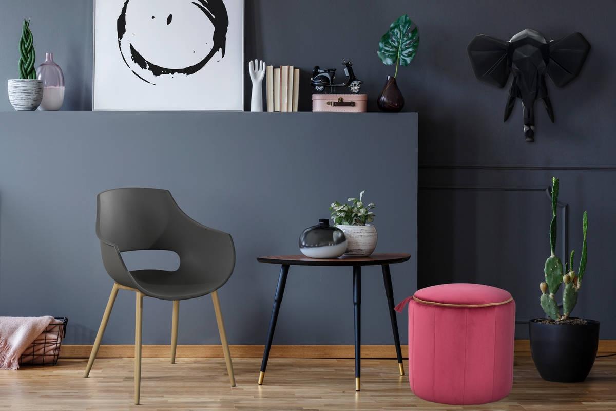 Kayoom Sitzhocker "Hocker Reese, Sitzhocker mit Komfort, samtweiche Oberflä günstig online kaufen
