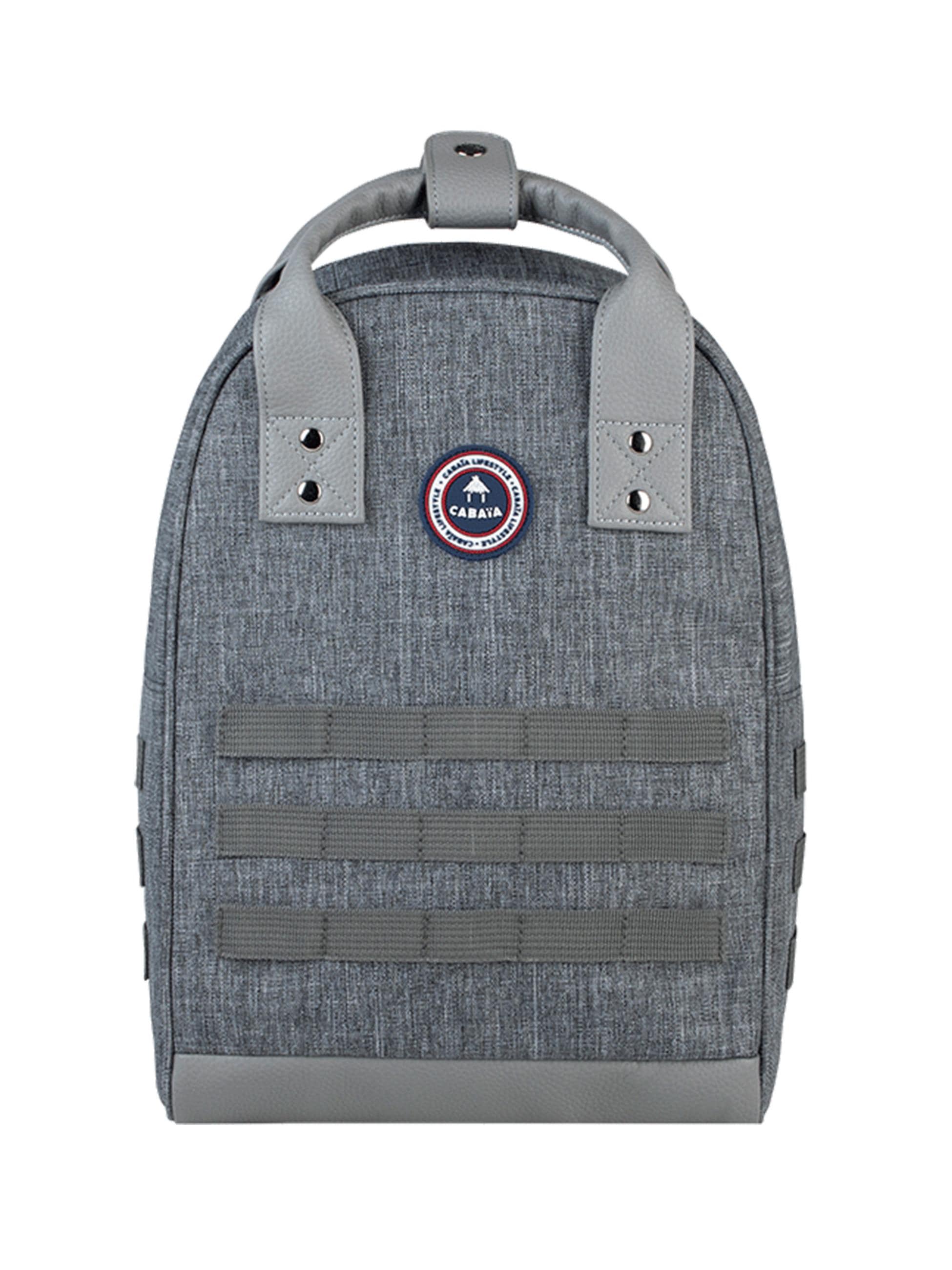 CABAIA Tagesrucksack »Old School S Recycled«, Cityrucksack mit austauschbaren Vordertaschen