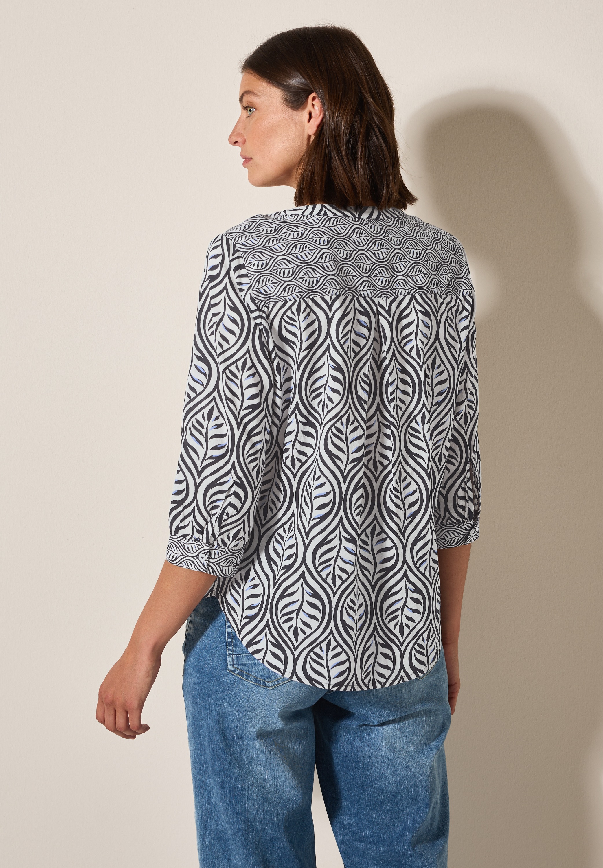 Cecil Shirtbluse, aus reiner Baumwolle