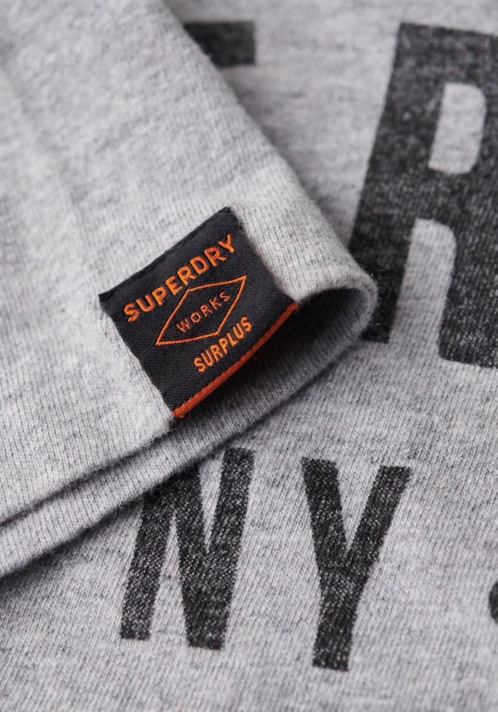 Superdry Rundhalsshirt »SURPLUS GRAPHIC TSHIRT«
