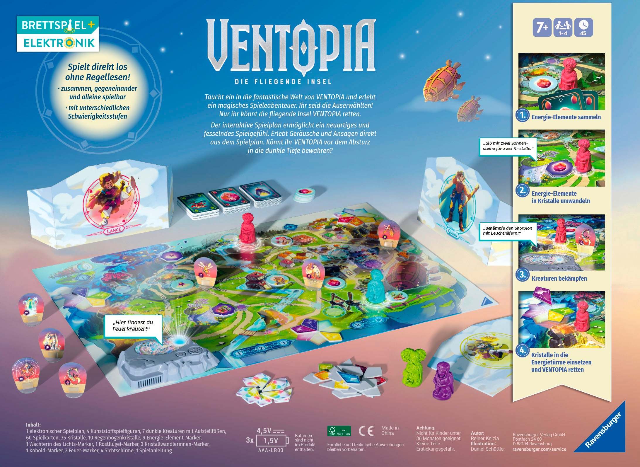 Ravensburger Spiel »Ventopia«, Made in Europe