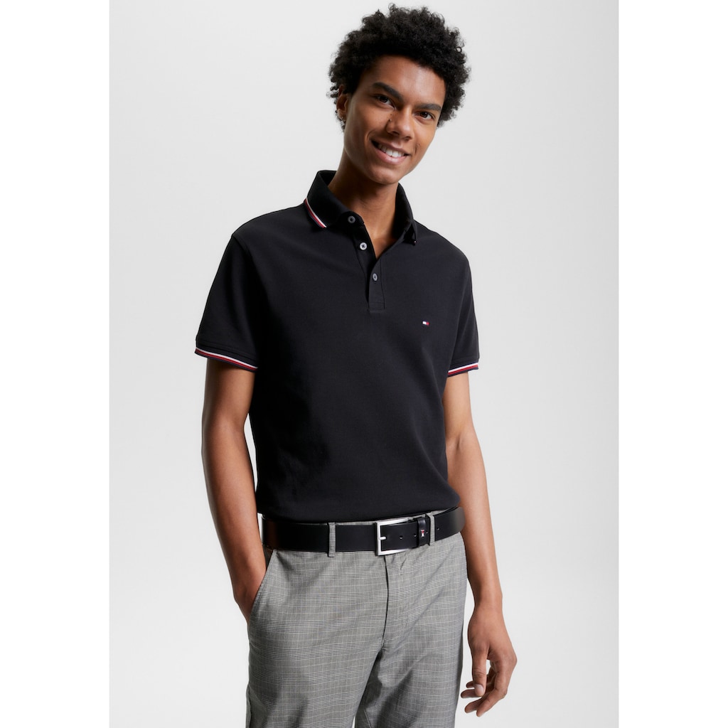 Tommy Hilfiger Poloshirt »1985 RWB TIPPED SLIM POLO«