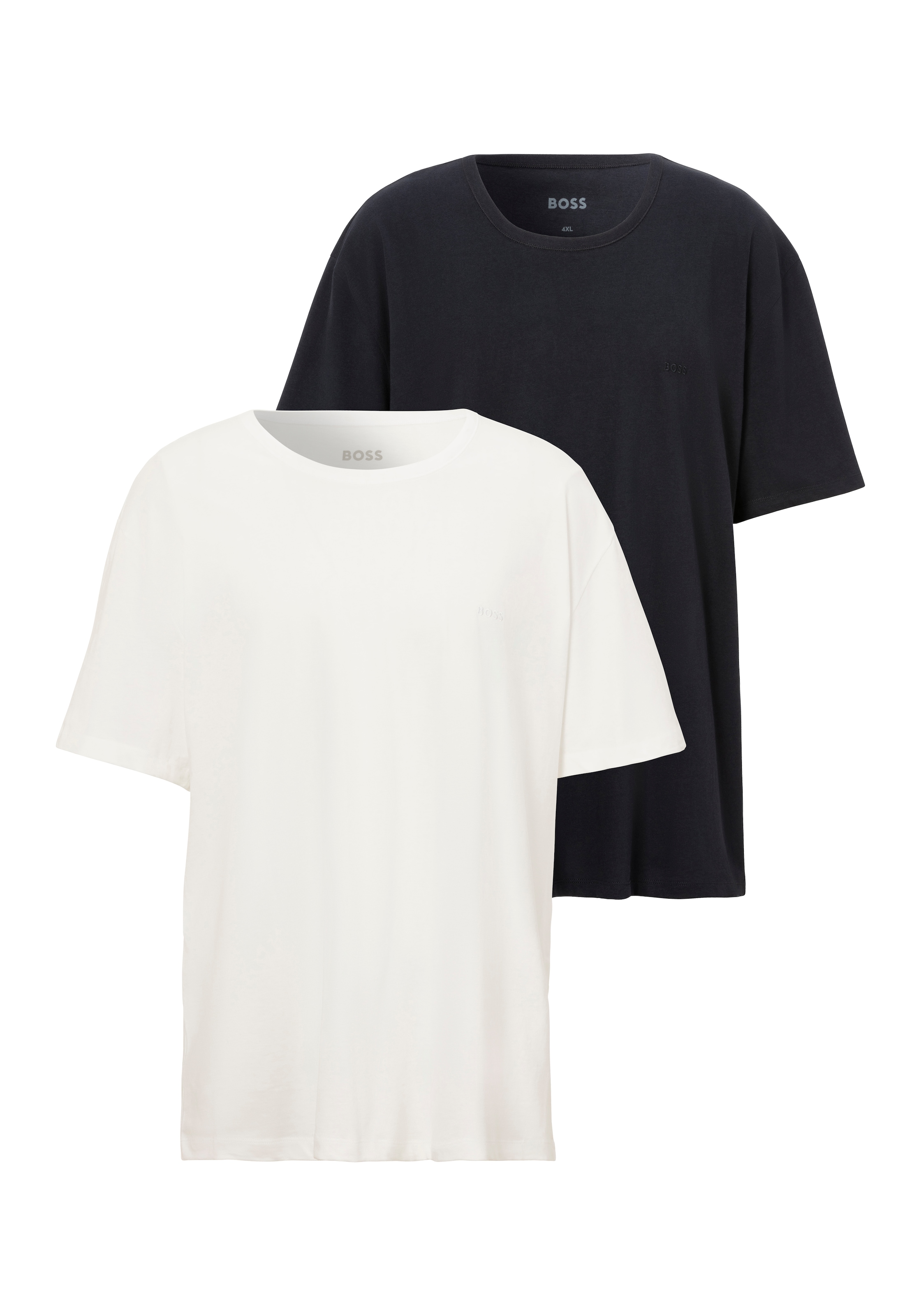 BOSS Rundhalsshirt "B-TShirtRN 2P Comfor", (Packung, 2 tlg., 2er-Pack), mit günstig online kaufen