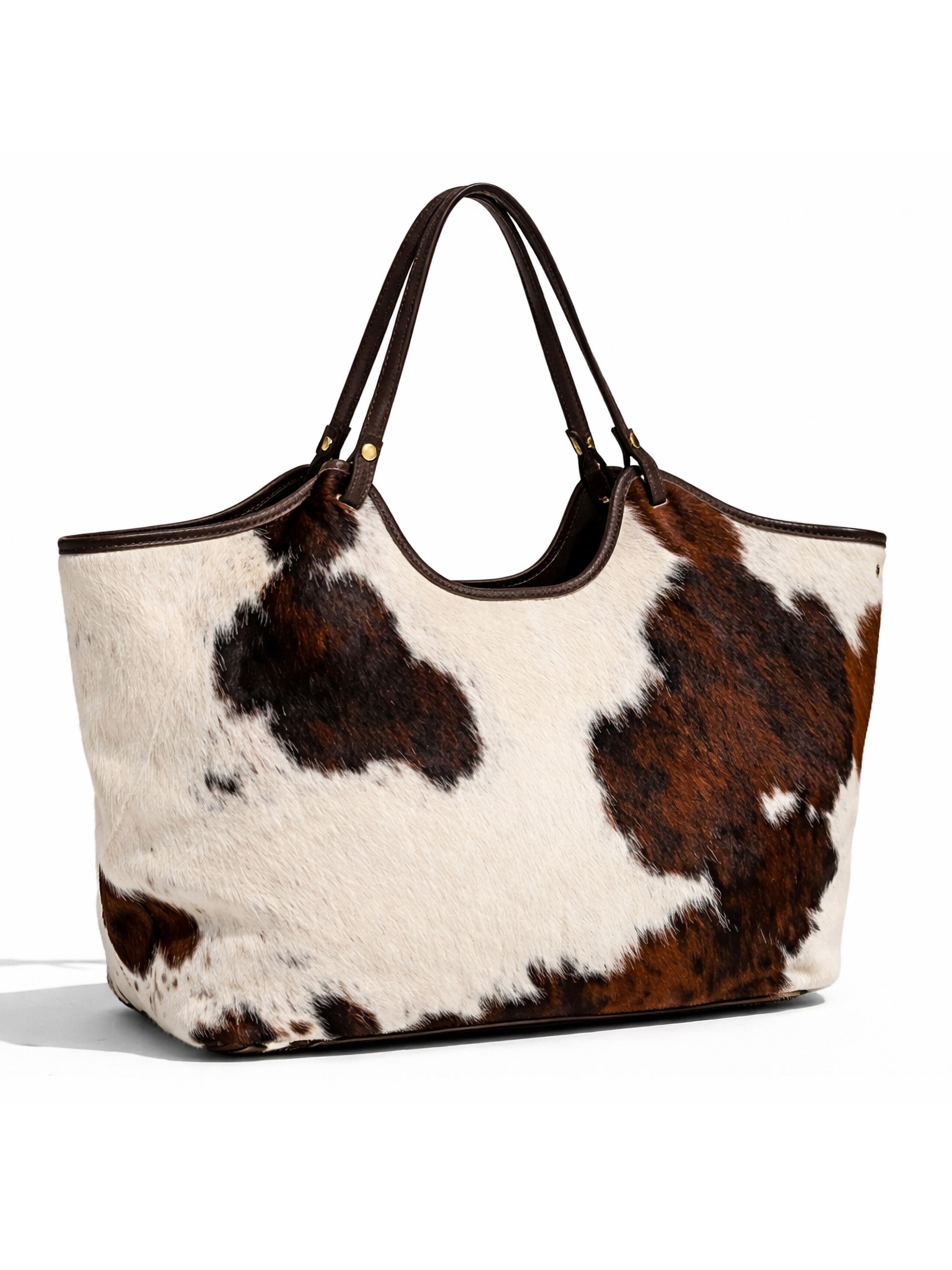 Allgäu Rebell Schultertasche "Muuh" aus echtem Leder, Made in Italy günstig online kaufen