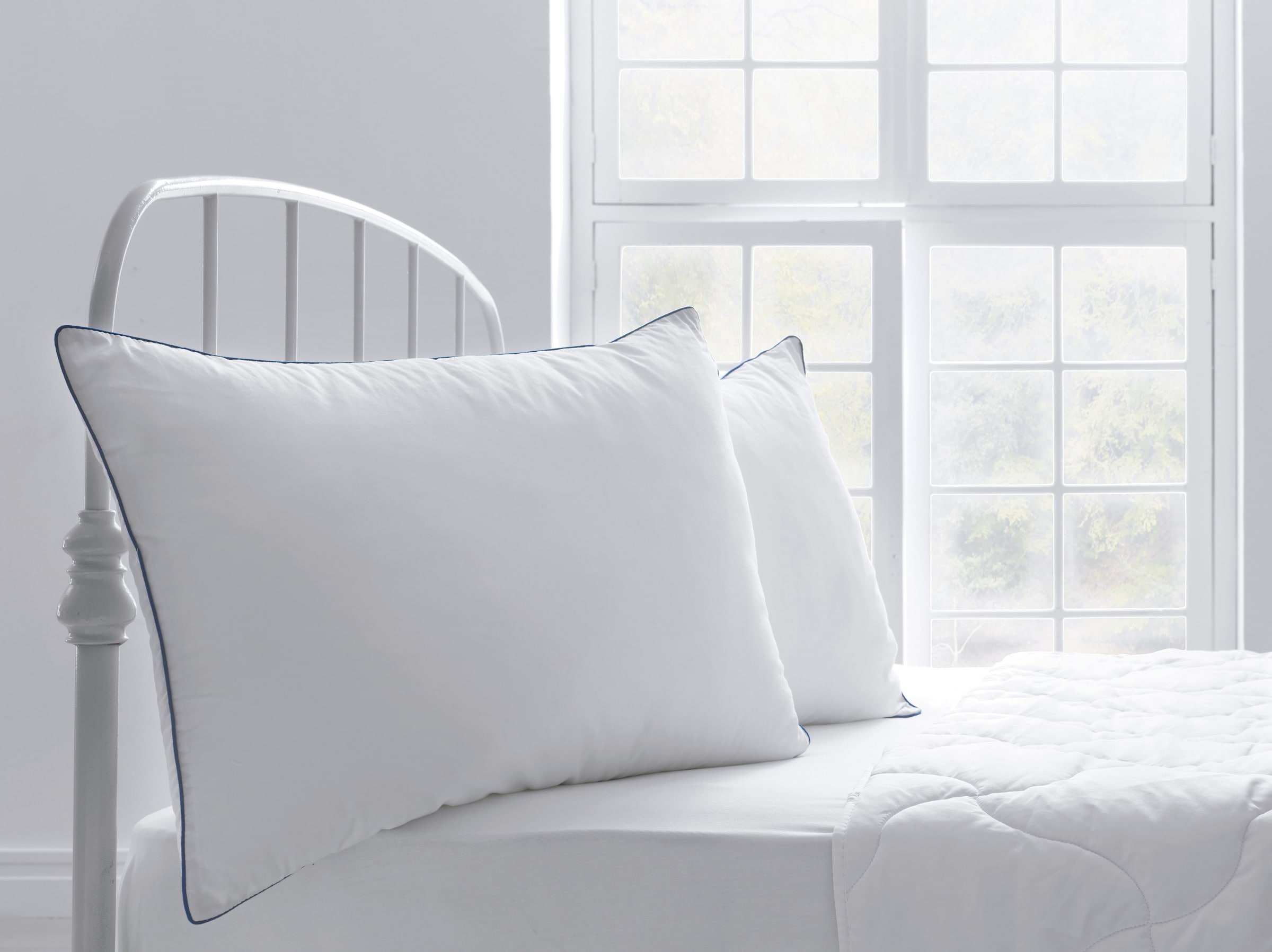 Yatas Bedding Microfaserkissen »Dacron® Comforel® Eco, Kopfkissen 80x80 cm«, (1 St.), atmungsaktiv und umweltfreundlich